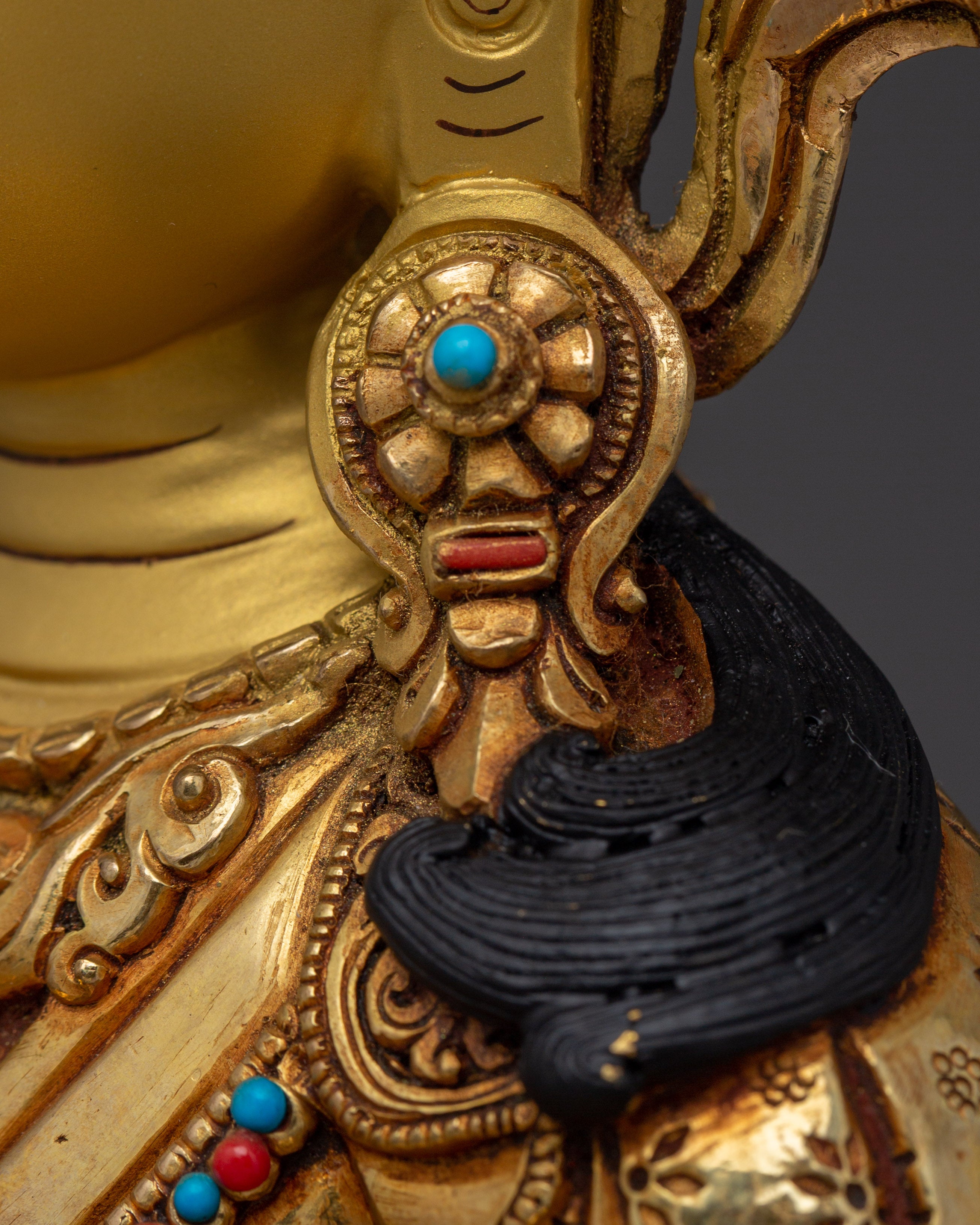 Tibetan Vajrasattva Icon Art | Sacred Bodhisattva of Purity