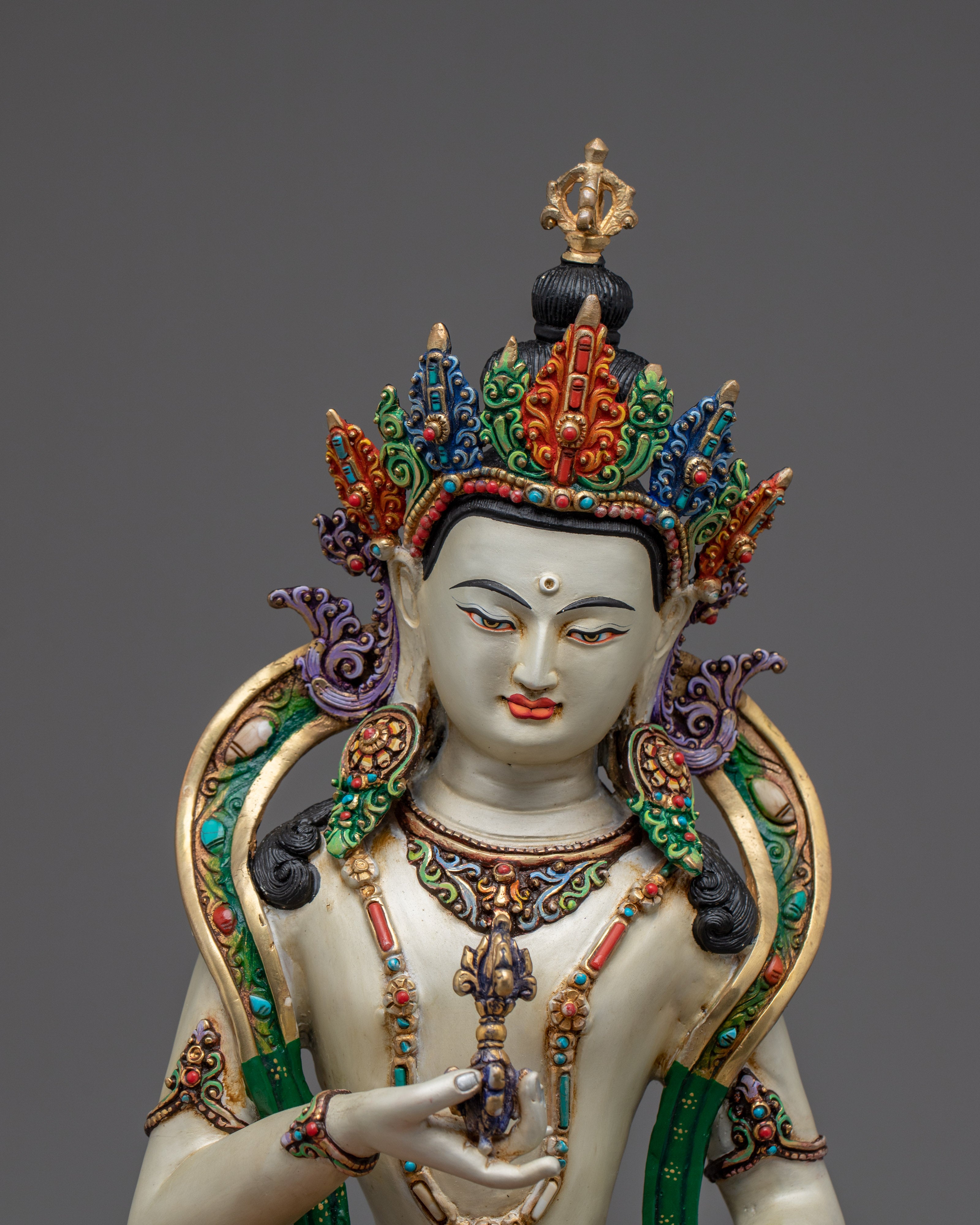 Copper Dorje Sempa Statue: Buddhist Purification Deity