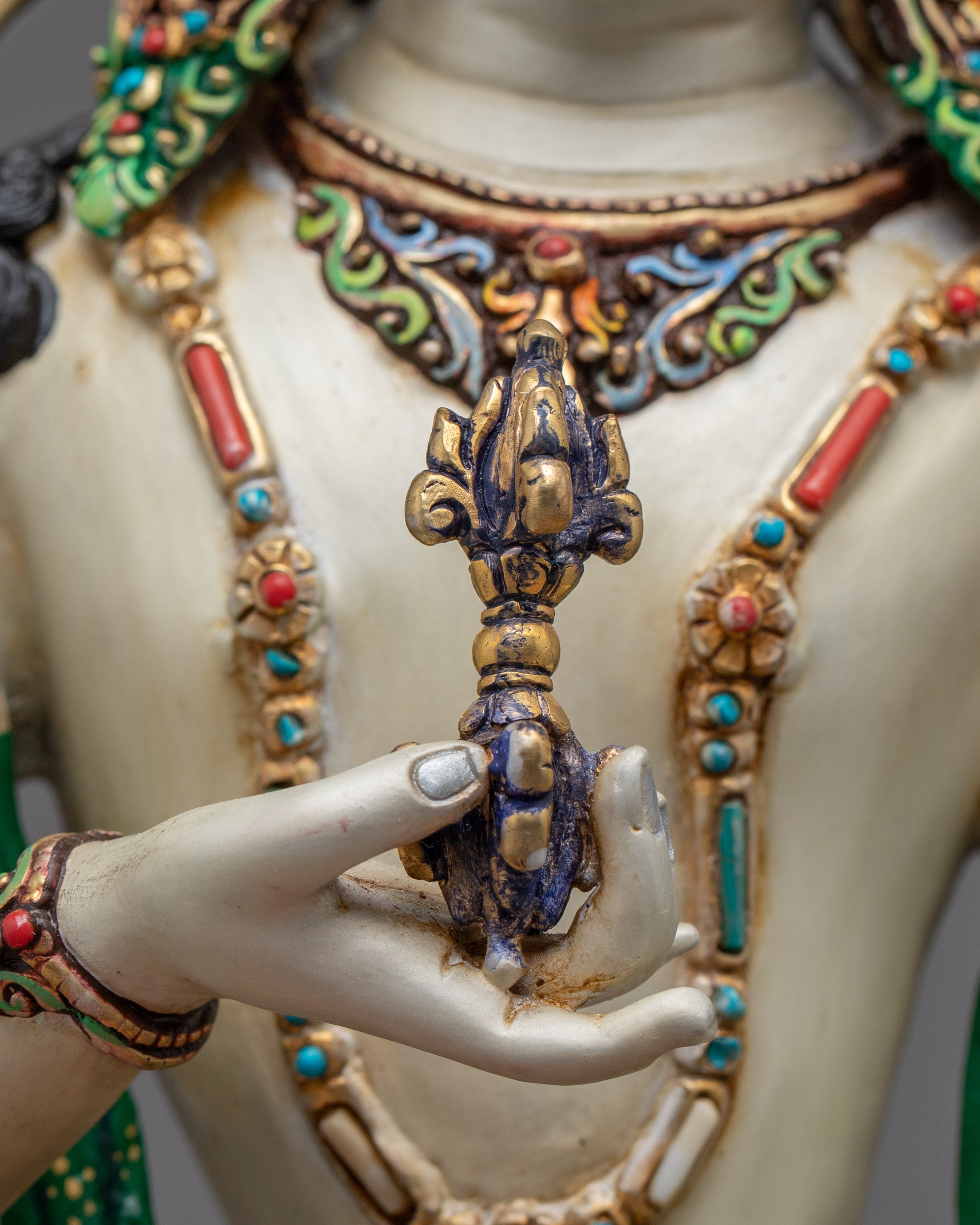 Copper Dorje Sempa Statue: Buddhist Purification Deity