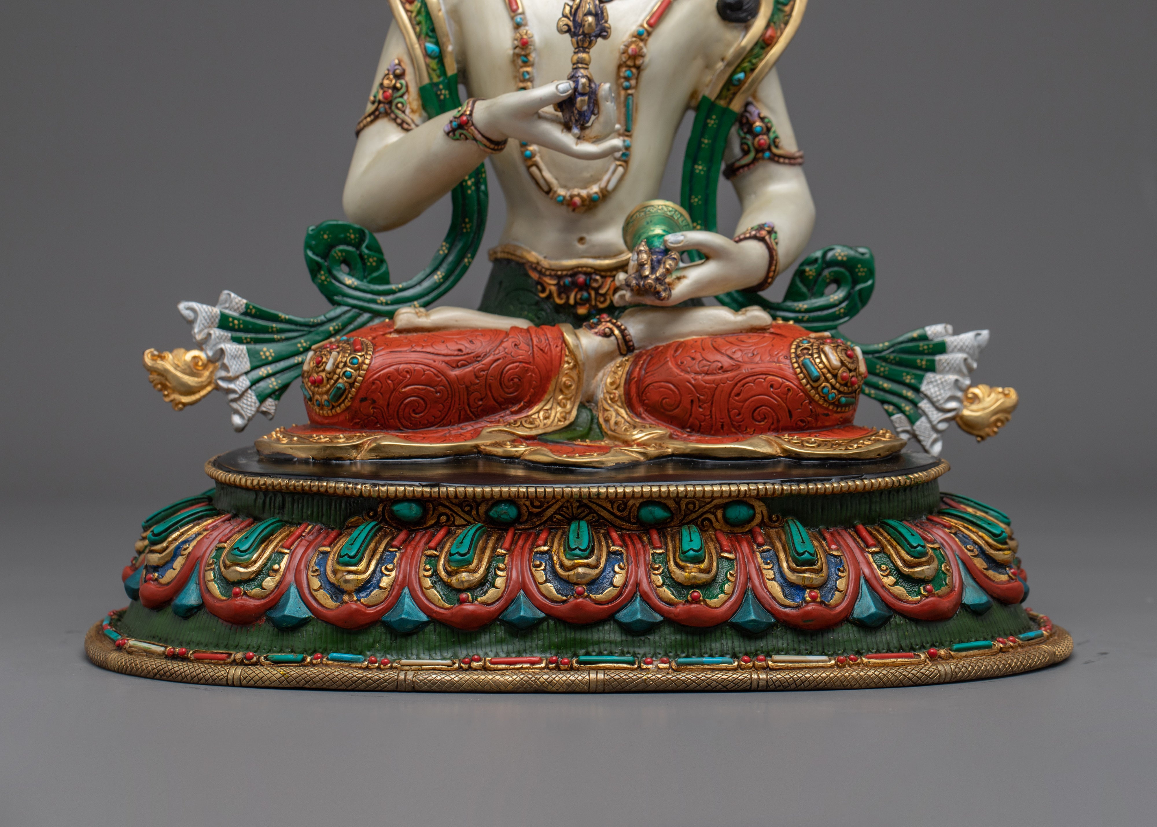 Copper Dorje Sempa Statue: Buddhist Purification Deity