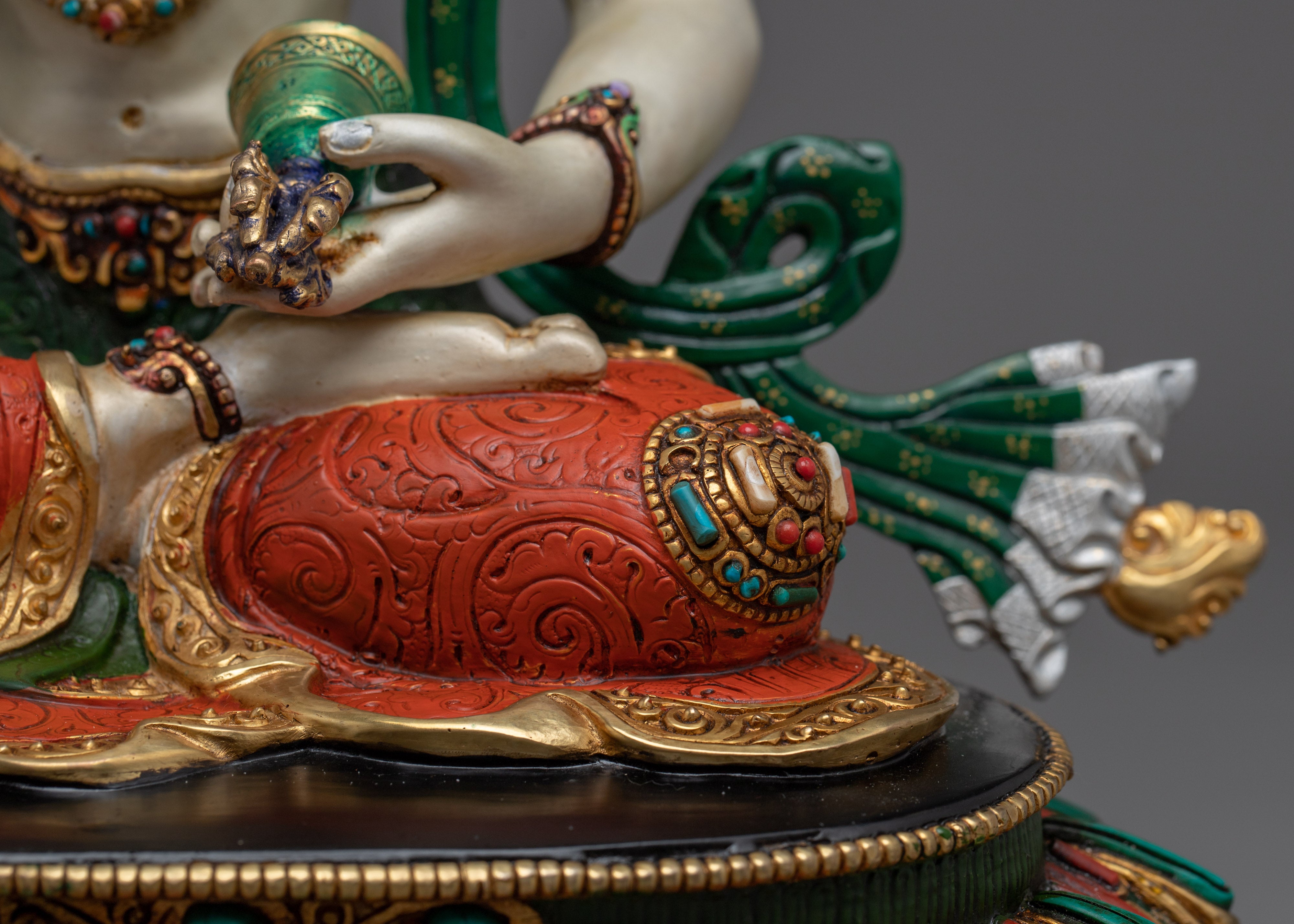 Copper Dorje Sempa Statue: Buddhist Purification Deity