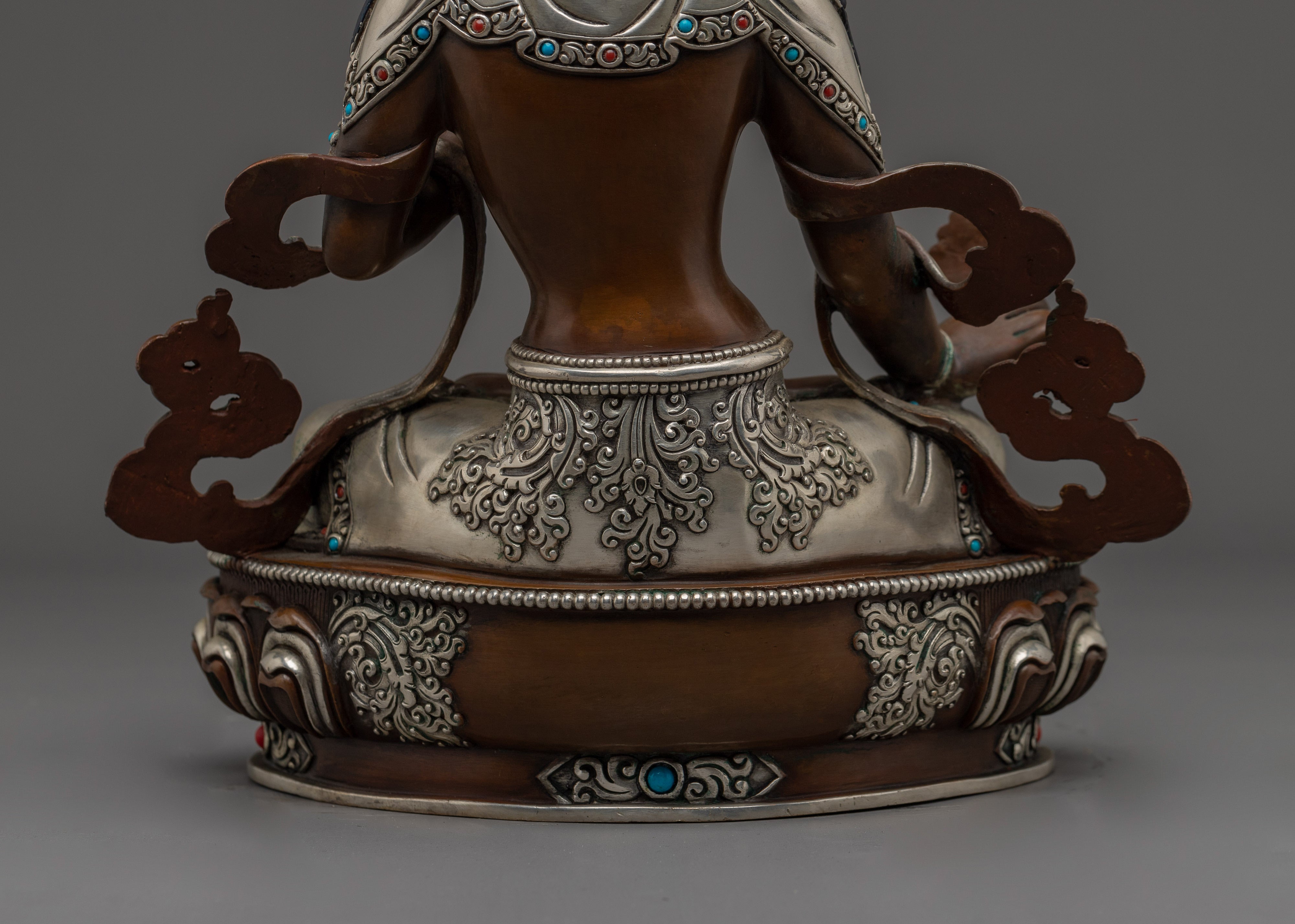 White Parasol Deity Dukar Statue