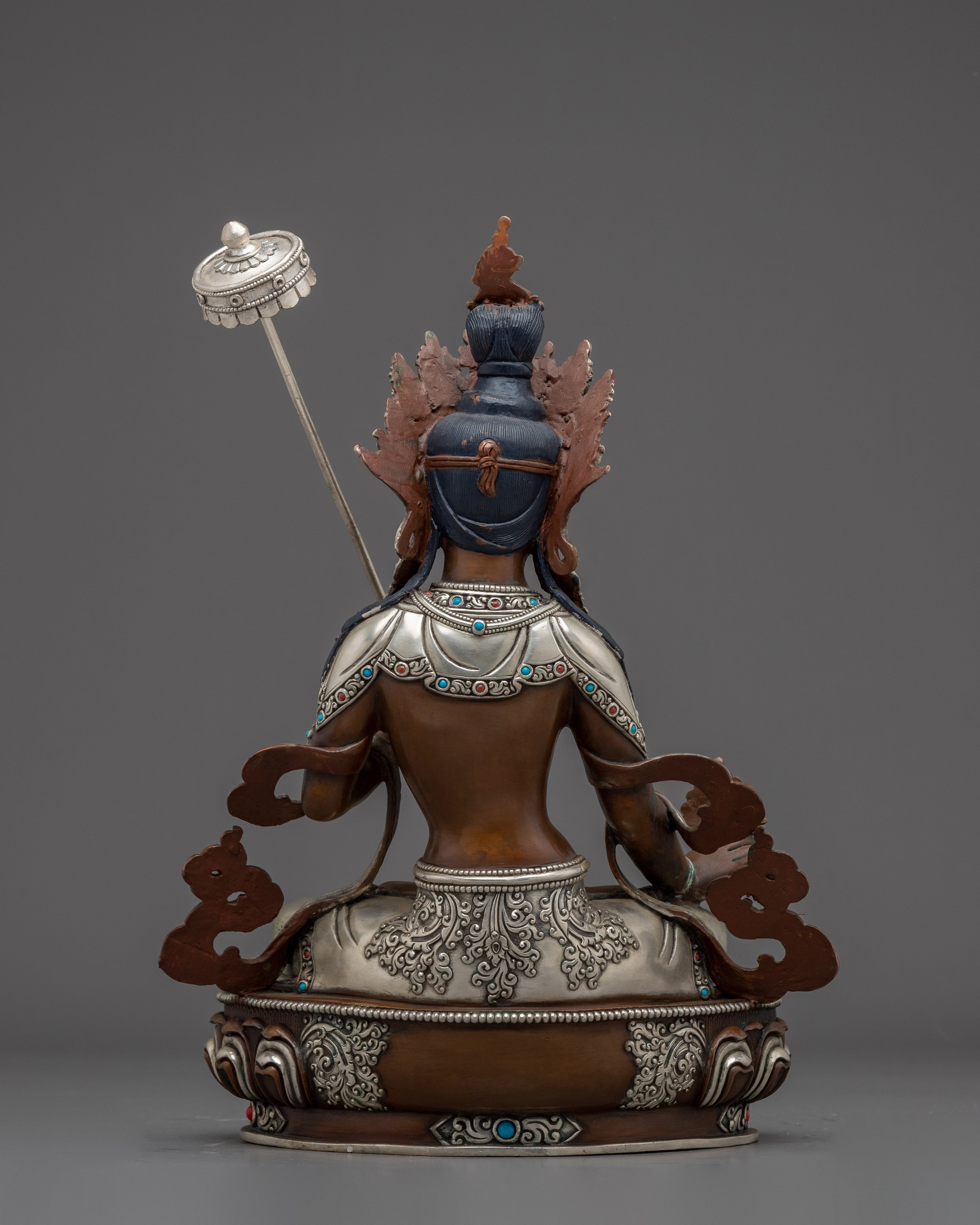 White Parasol Deity Dukar Statue