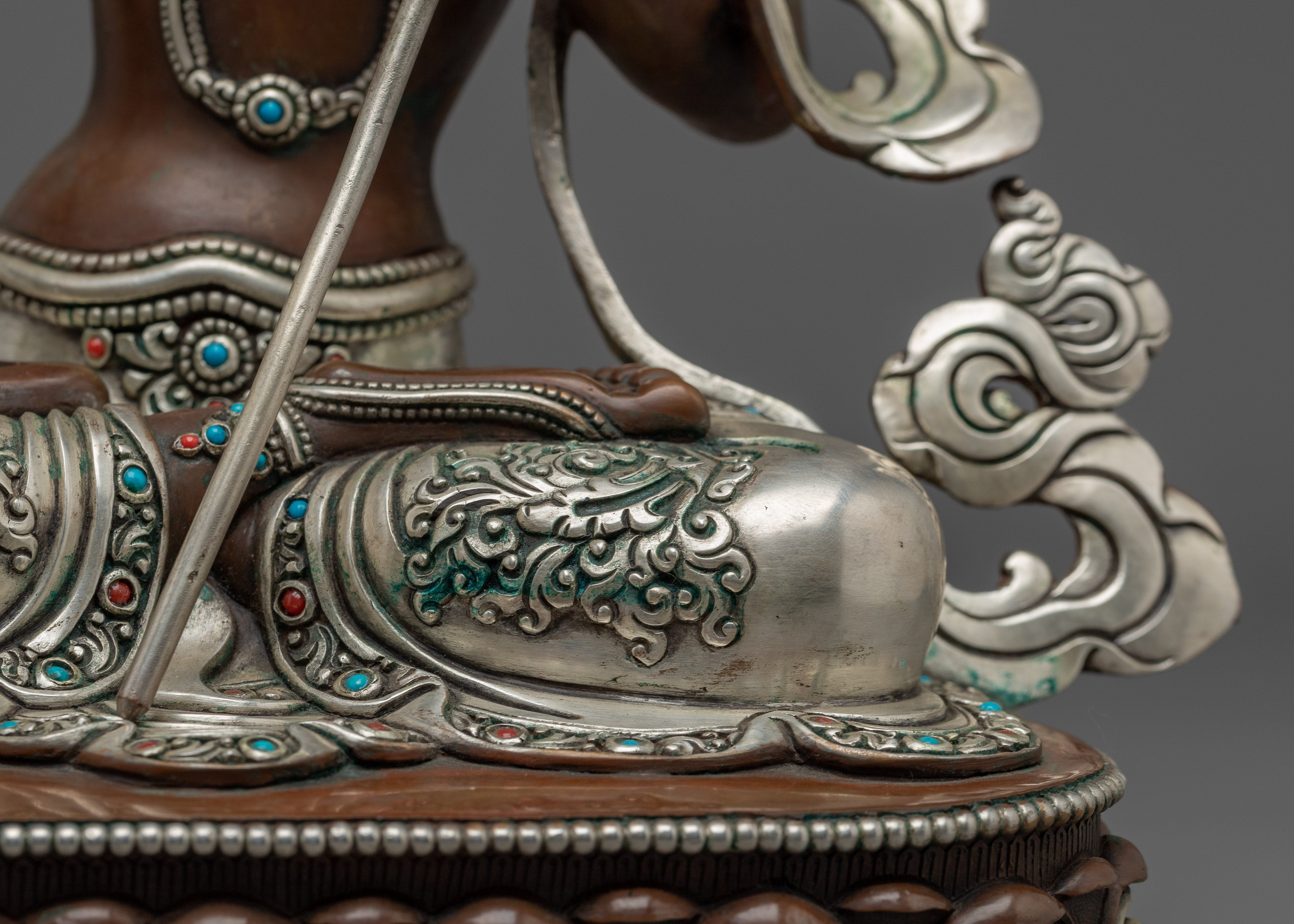 White Parasol Deity Dukar Statue