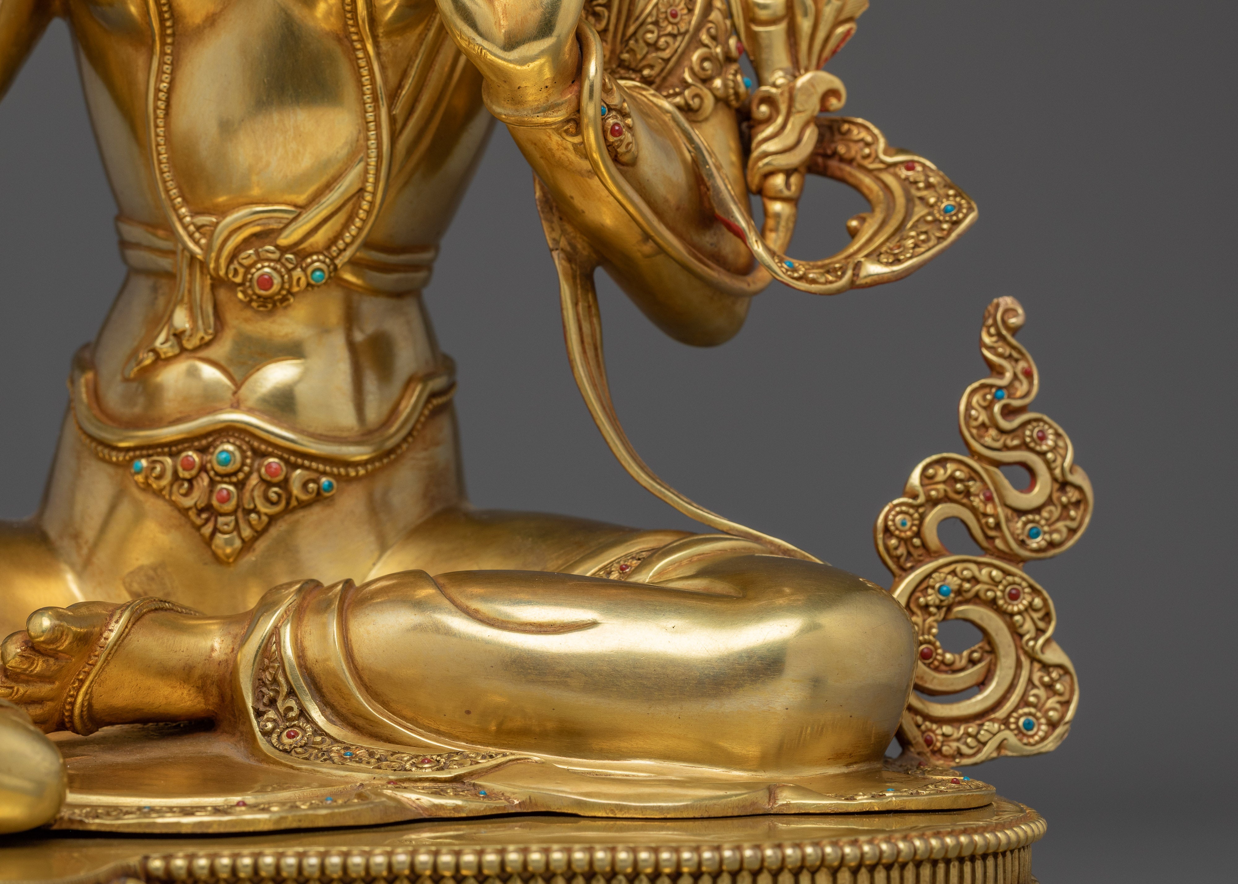 Handcrafted Green Tara Statue: The Mother of All Buddhas