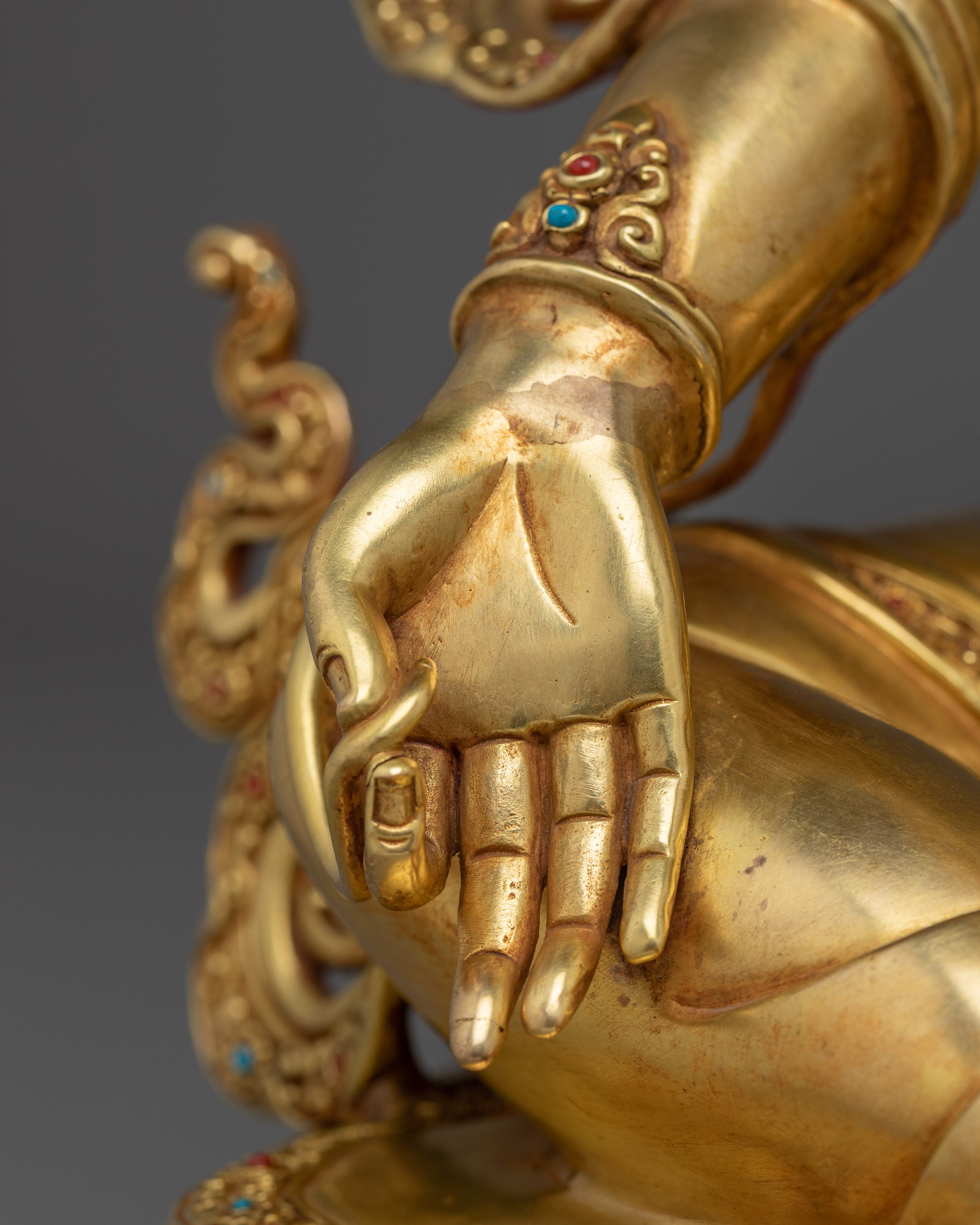 Handcrafted Green Tara Statue: The Mother of All Buddhas
