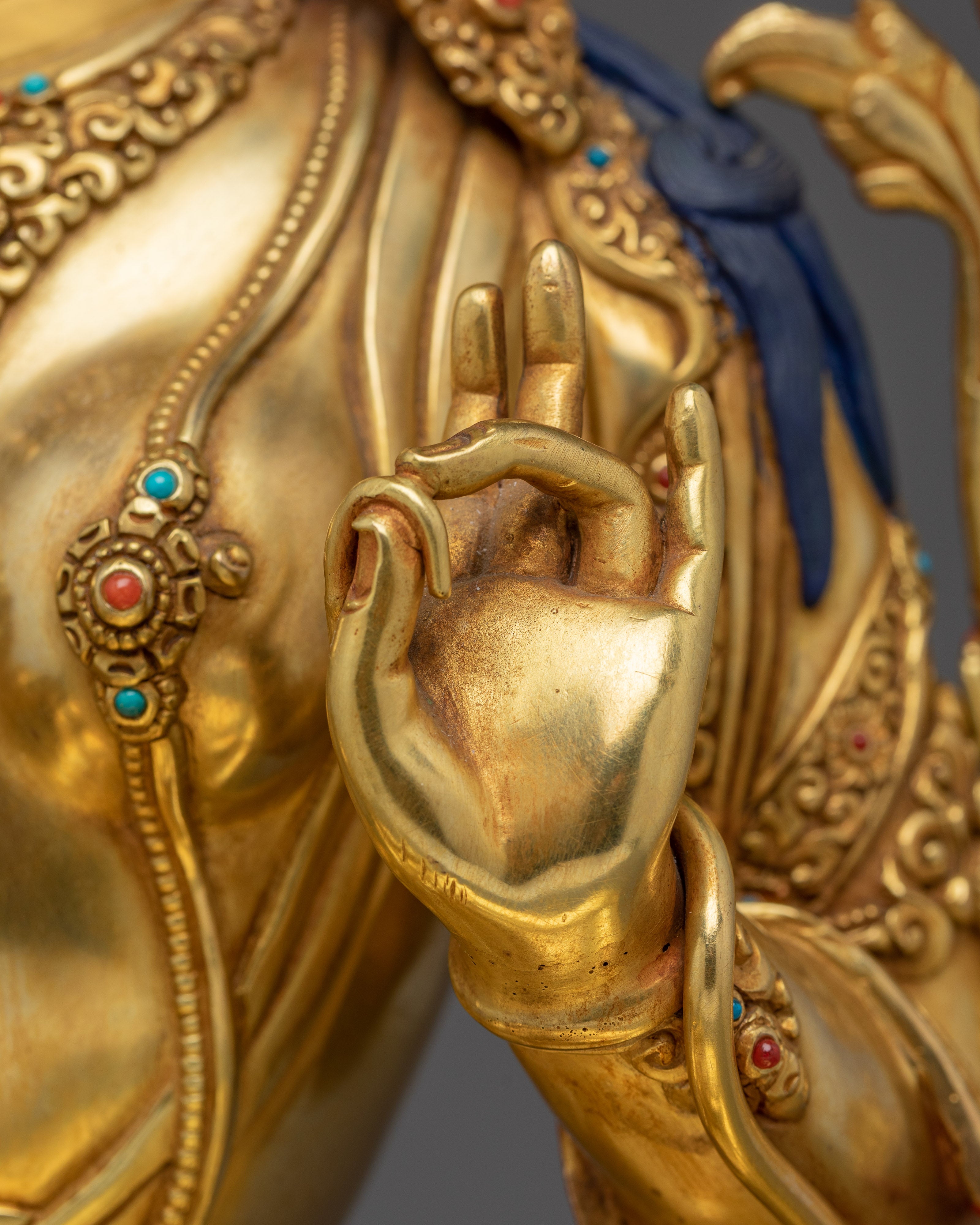 Handcrafted Green Tara Statue: The Mother of All Buddhas