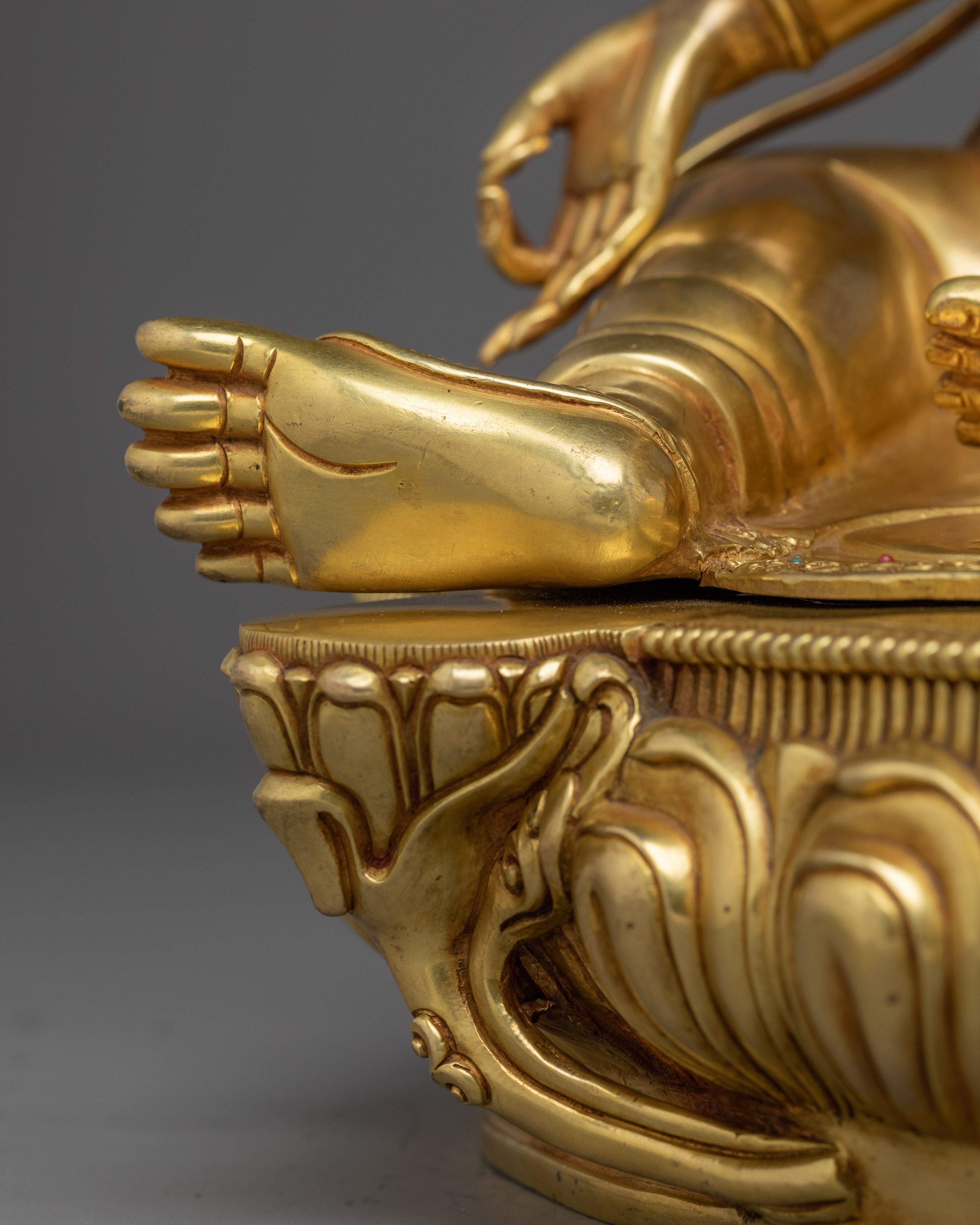 Handcrafted Green Tara Statue: The Mother of All Buddhas