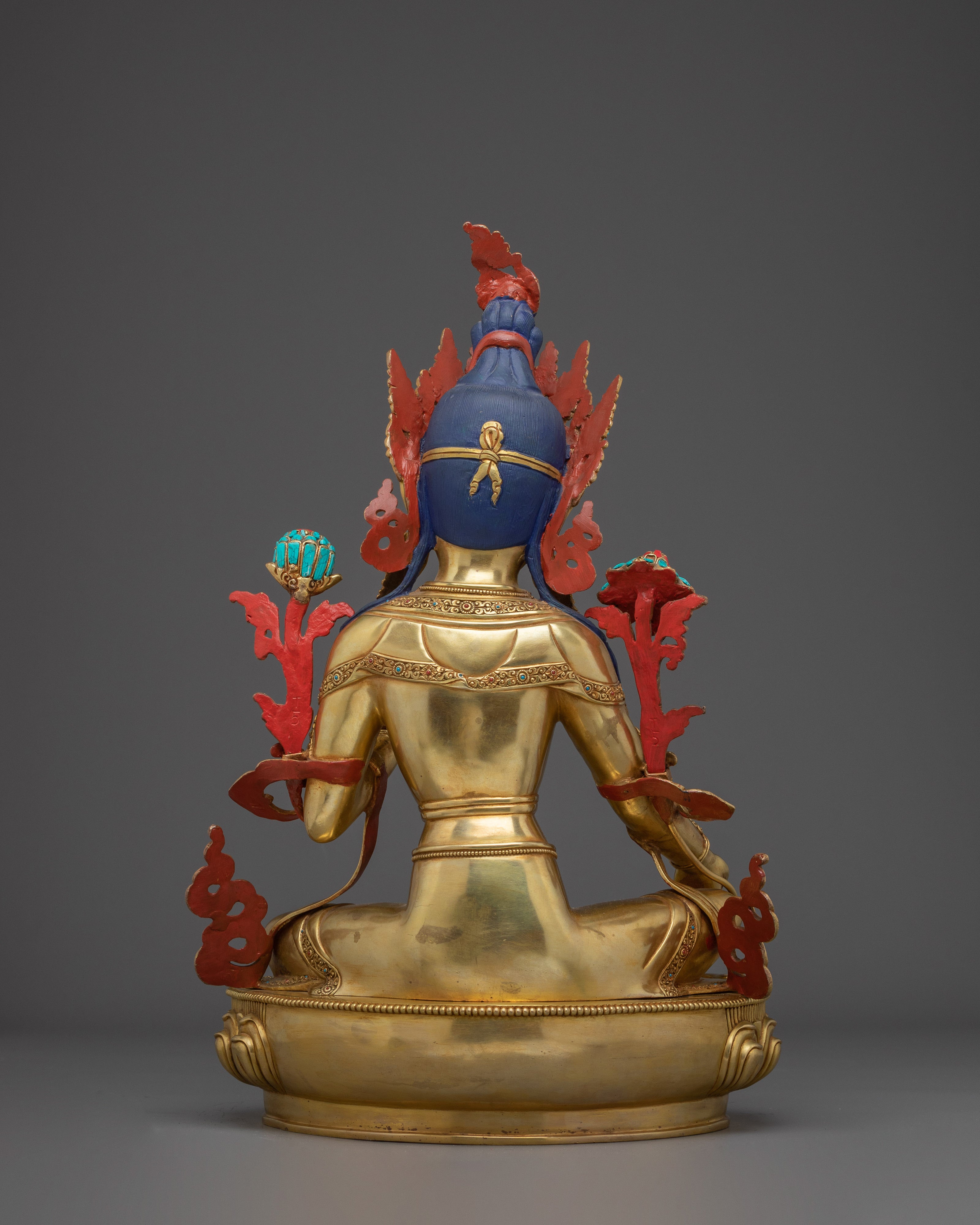 Handcrafted Green Tara Statue: The Mother of All Buddhas