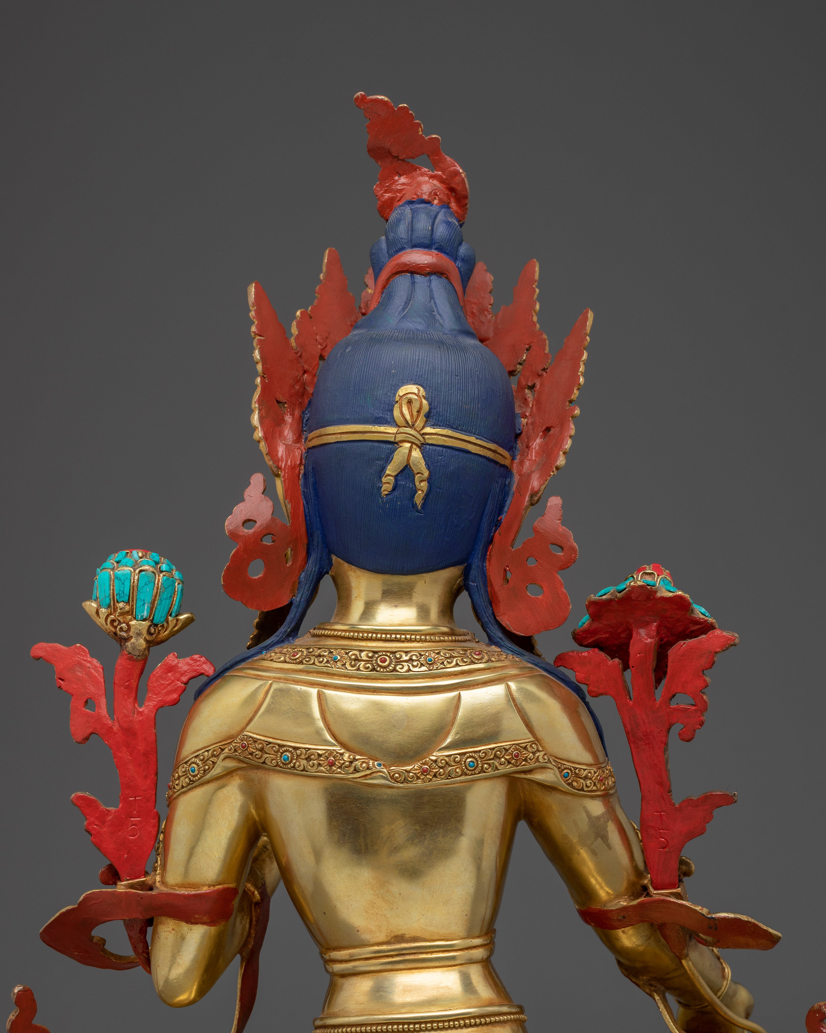 Handcrafted Green Tara Statue: The Mother of All Buddhas