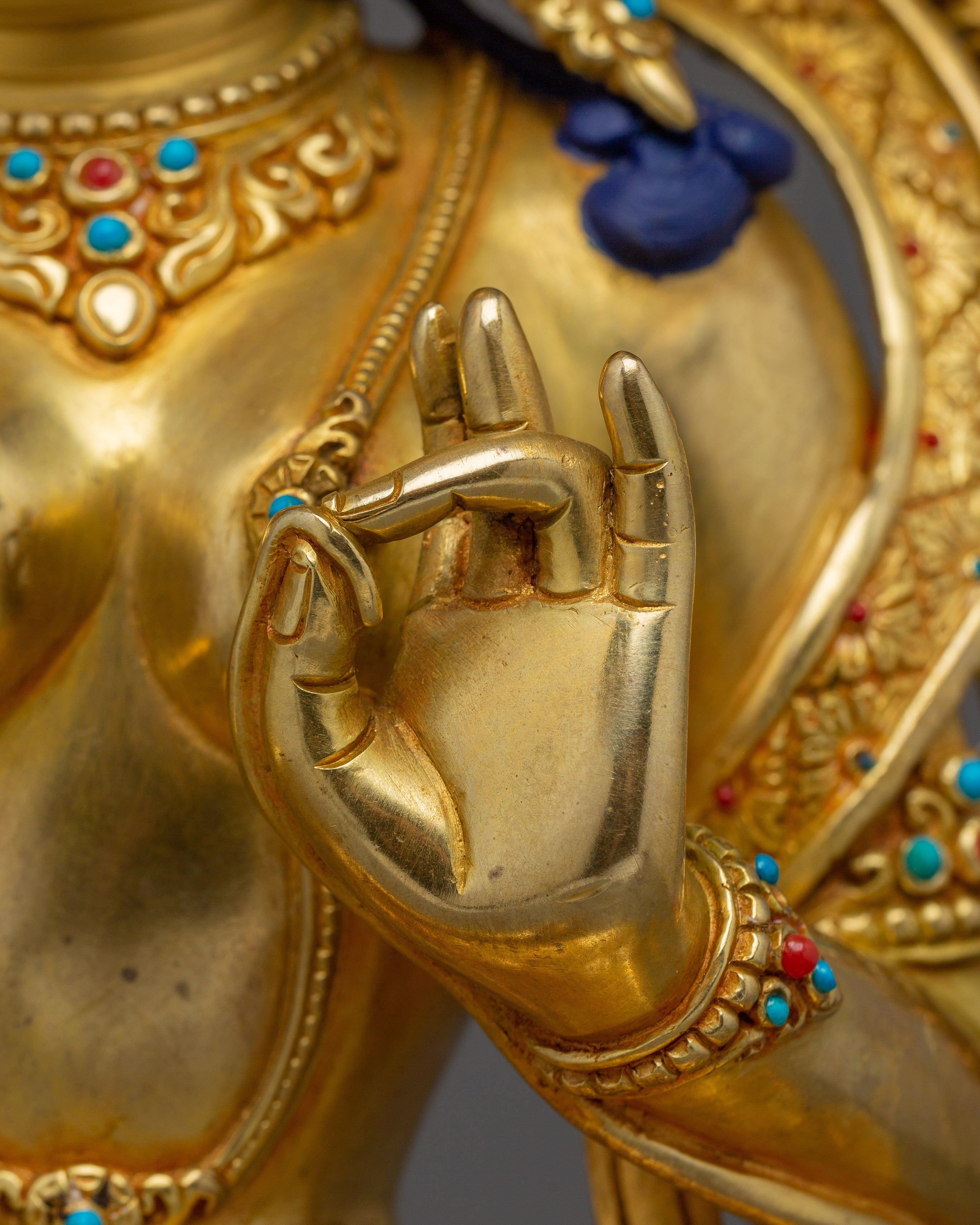 Green Tara Deity Statue: Divine Protector and Healer