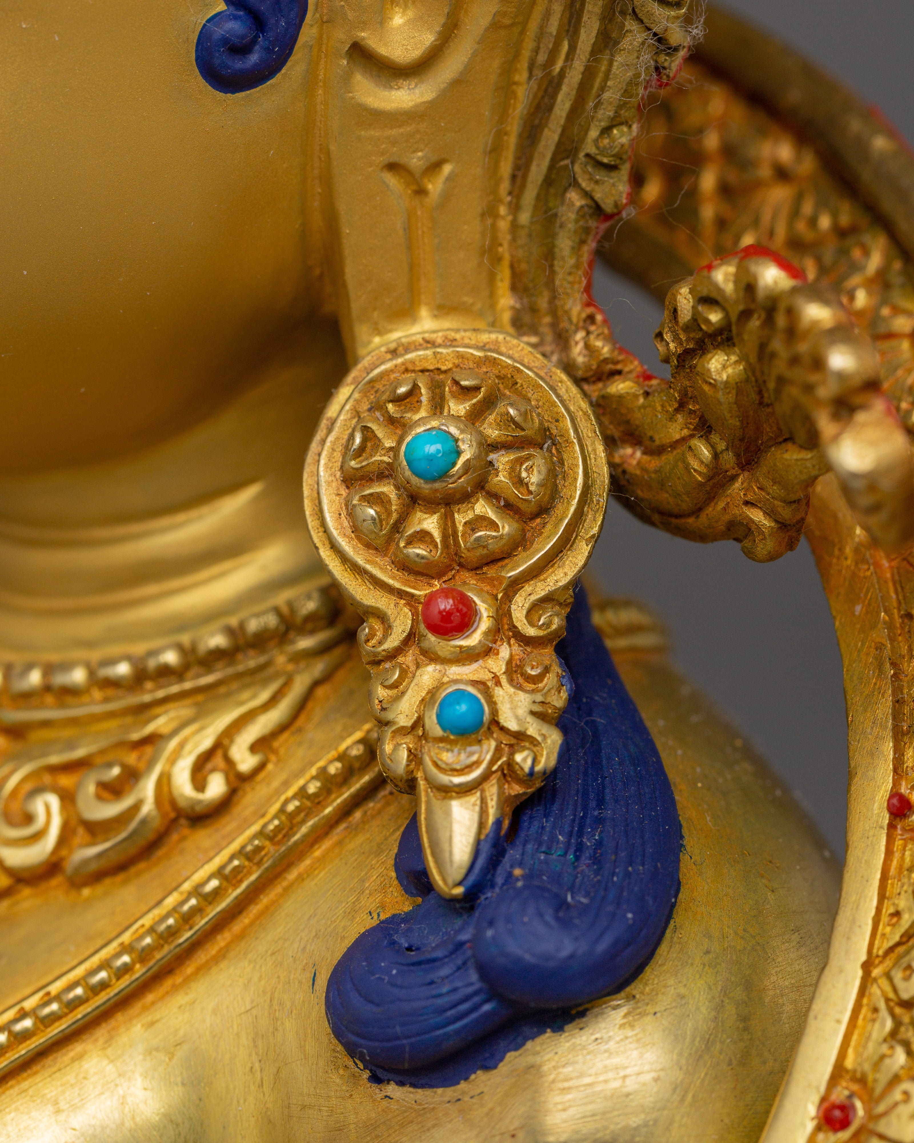 Green Tara Deity Statue: Divine Protector and Healer