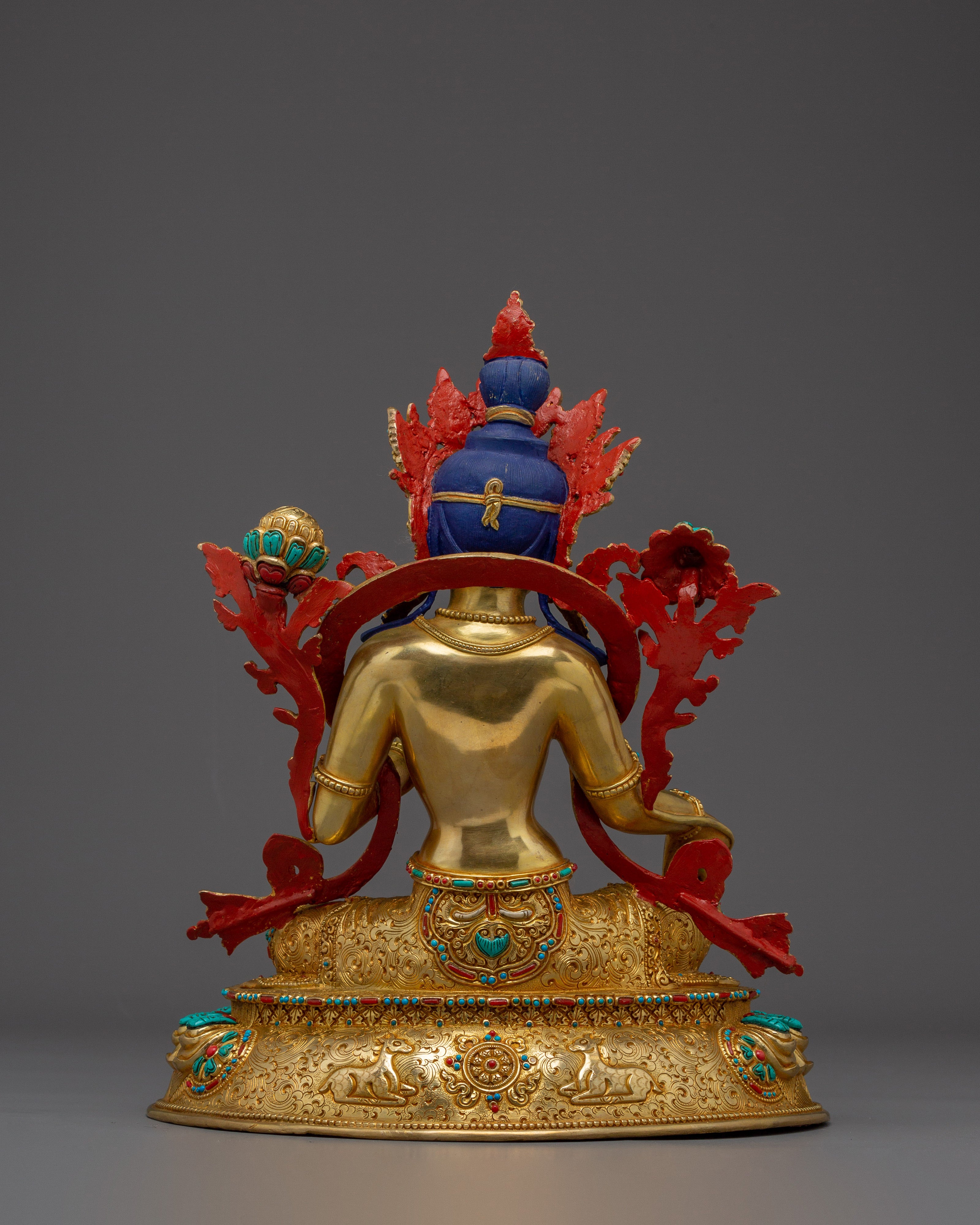 Green Tara Deity Statue: Divine Protector and Healer