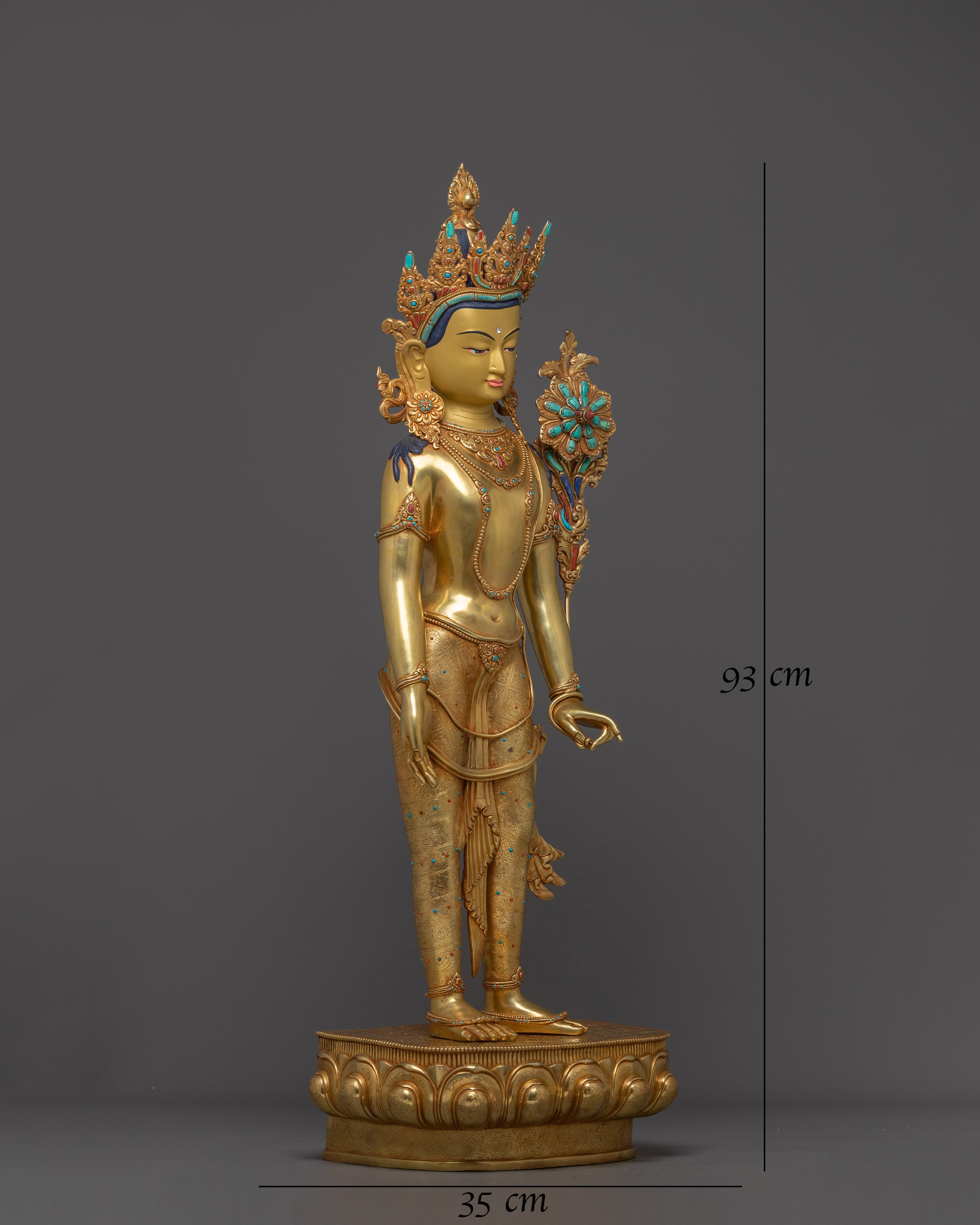 Lokeshvara Sculpture: Compassionate Heart of the Universe