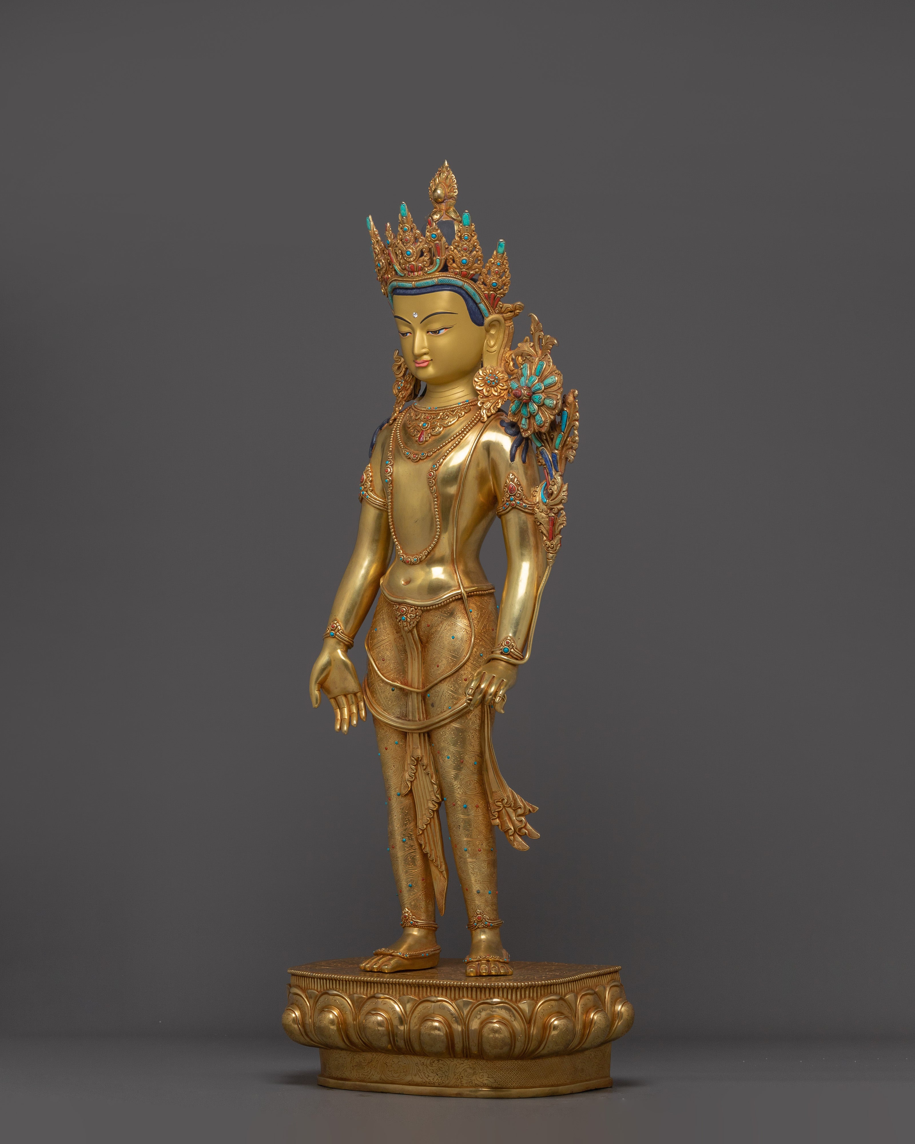 Lokeshvara Sculpture: Compassionate Heart of the Universe