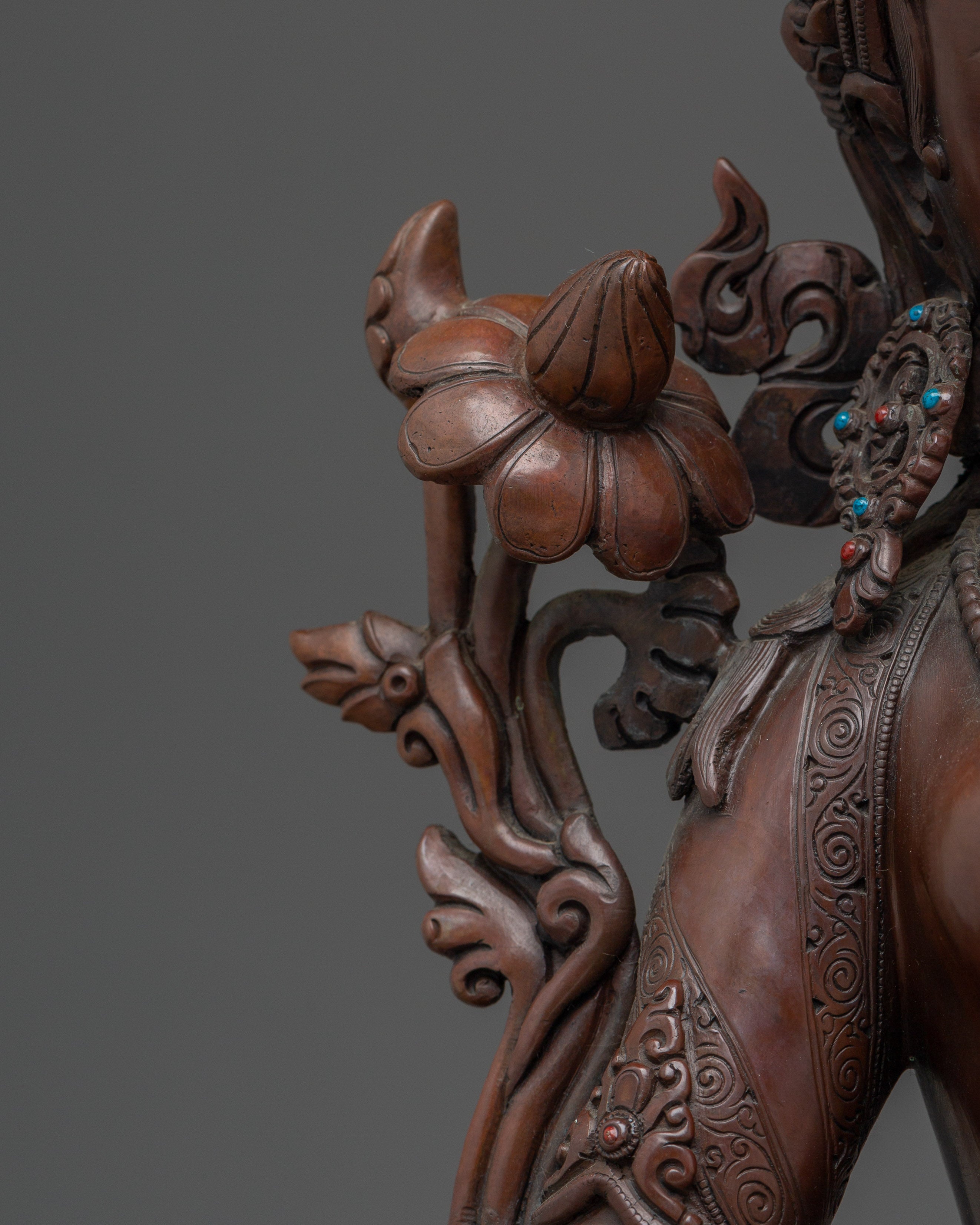 White Tara Sculpture: The Protector of Health and Longevity