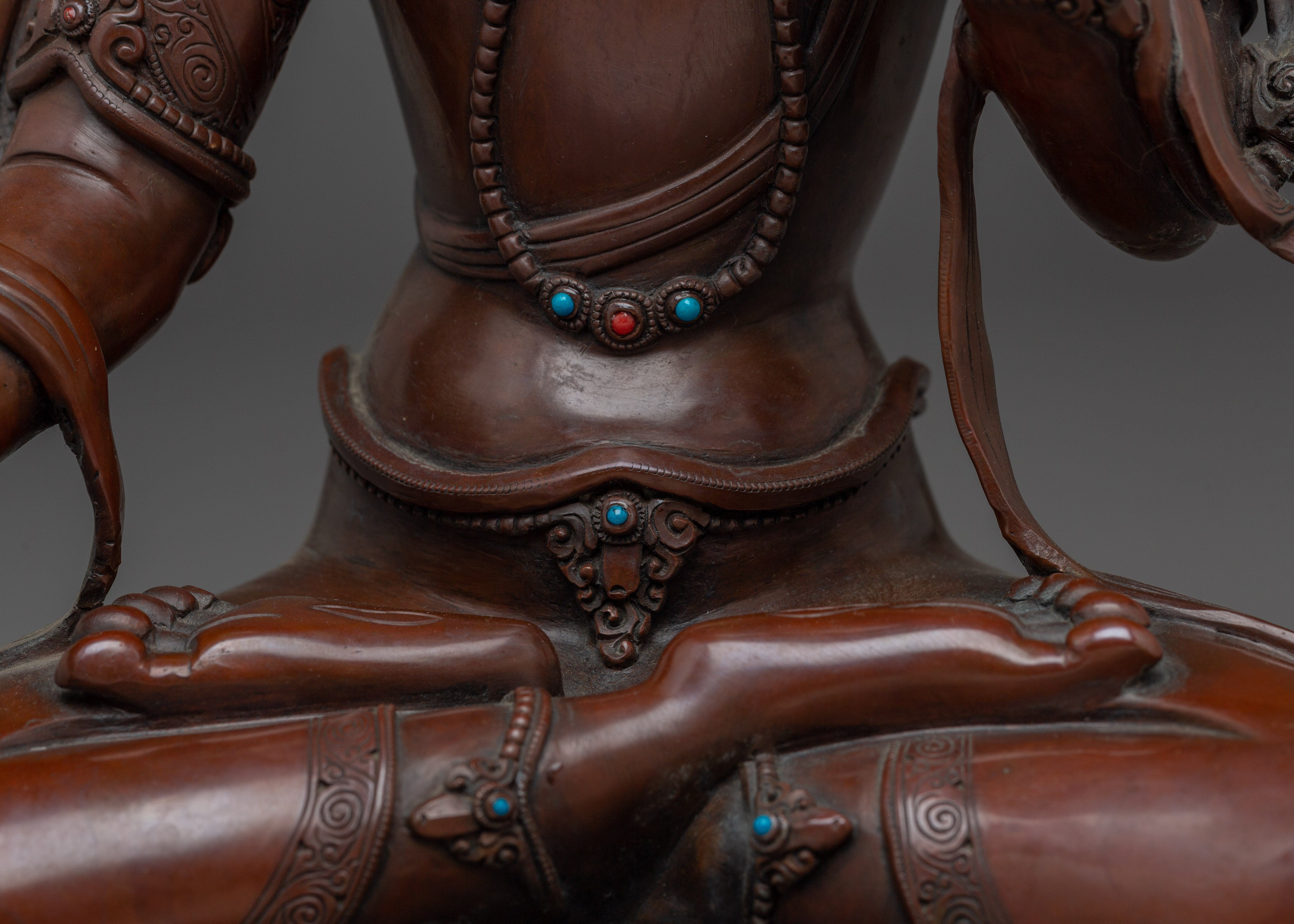 White Tara Sculpture: The Protector of Health and Longevity