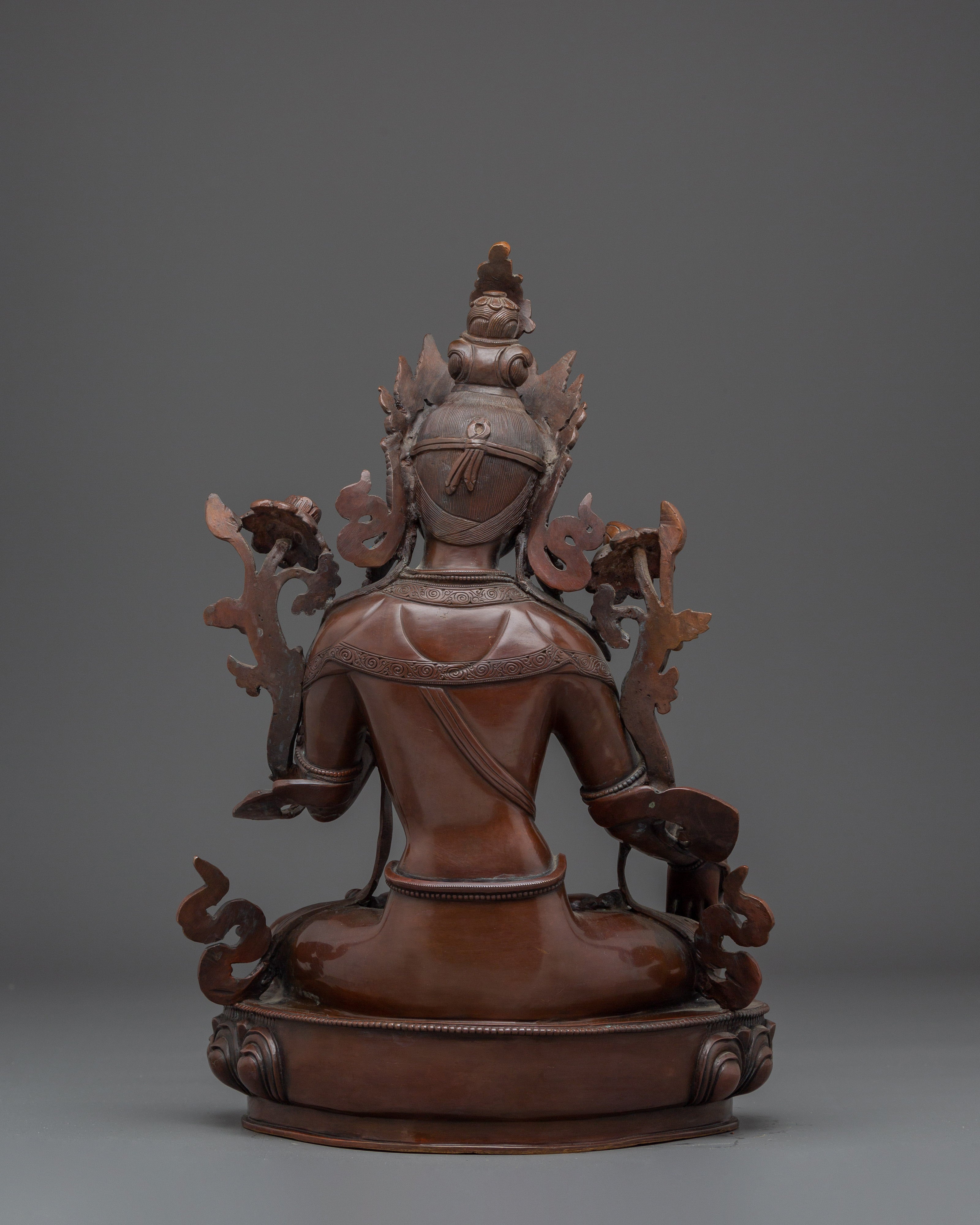 White Tara Sculpture: The Protector of Health and Longevity