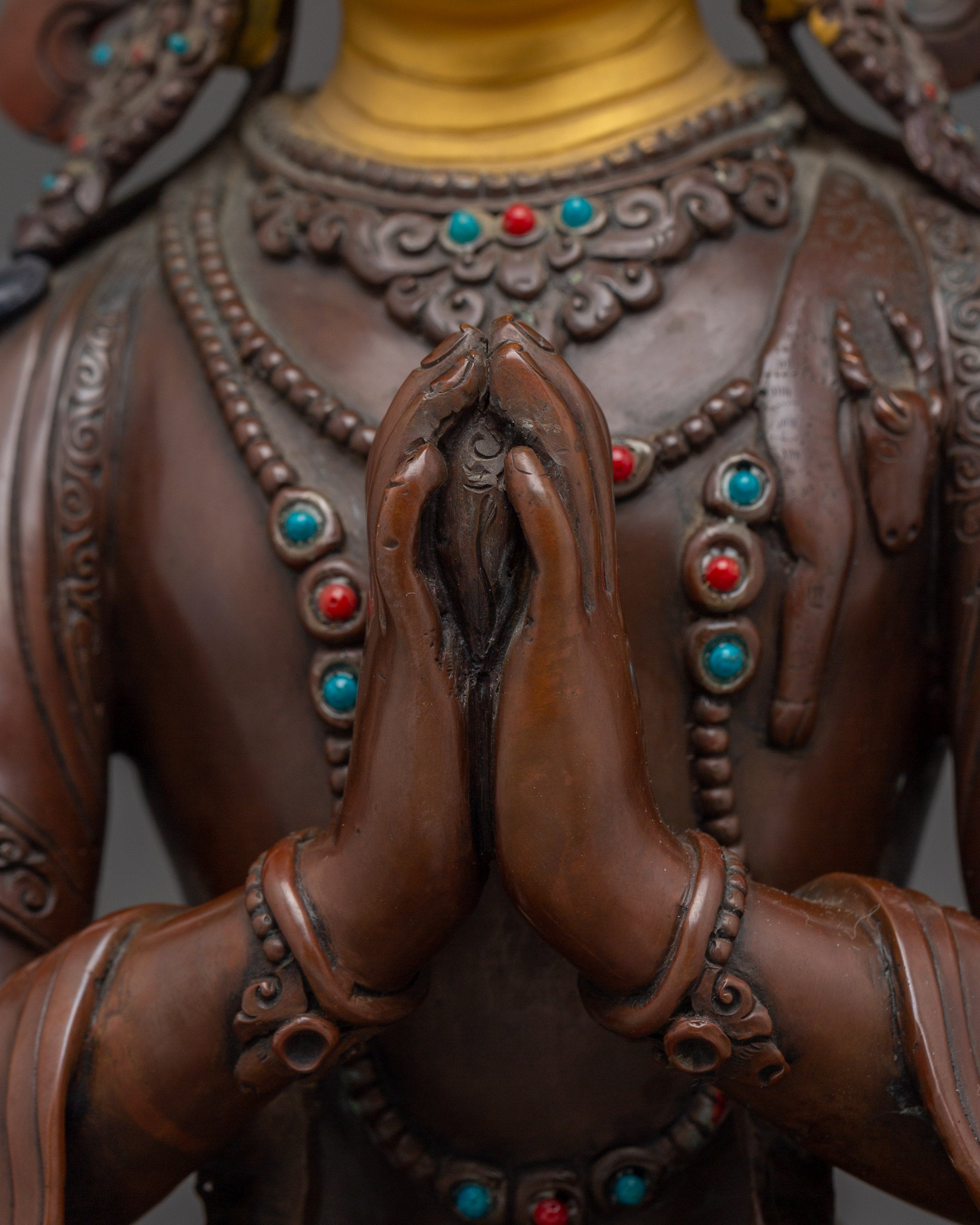 Chenrezig Statue: Embodiment of Compassion and Mercy