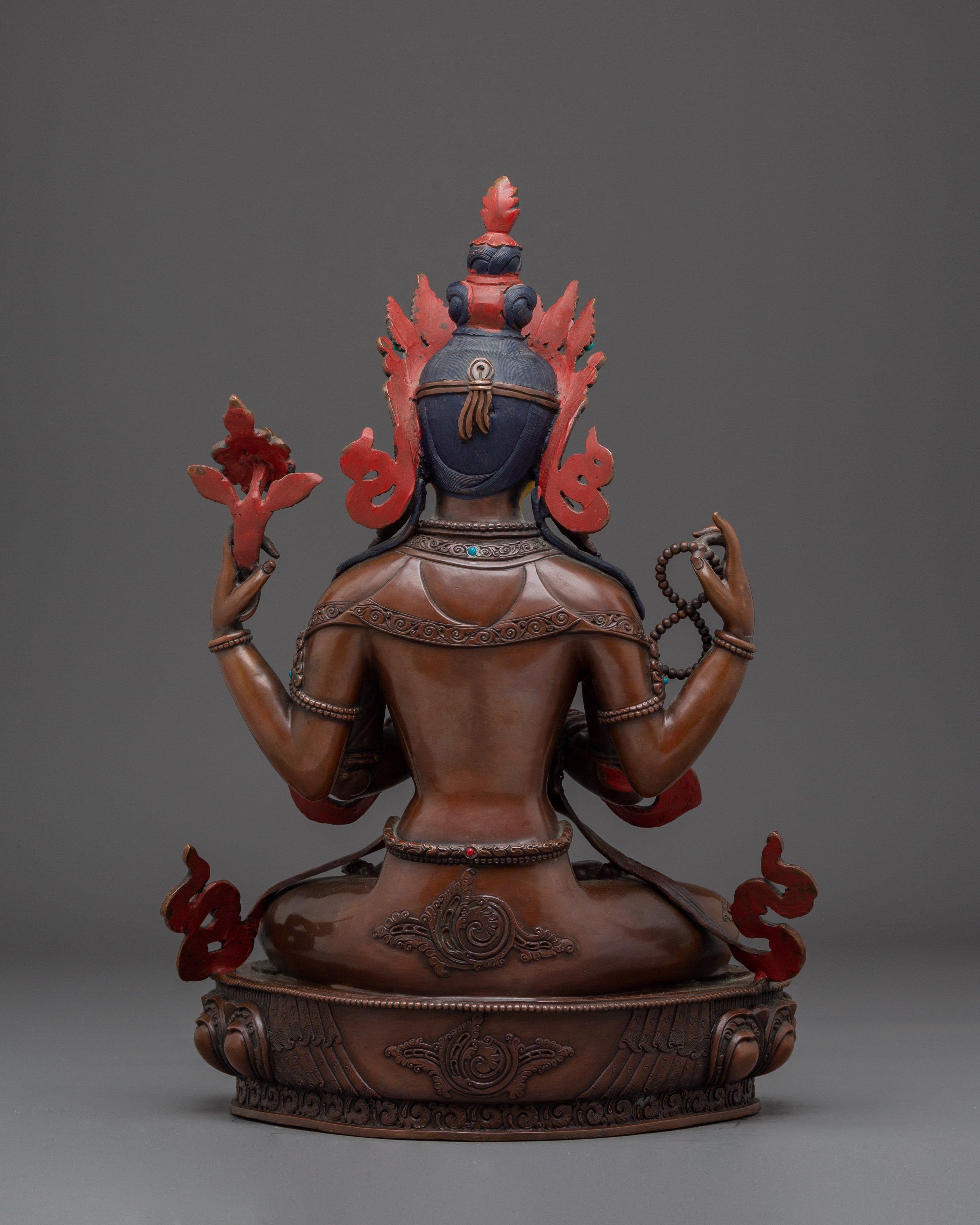 Chenrezig Statue: Embodiment of Compassion and Mercy