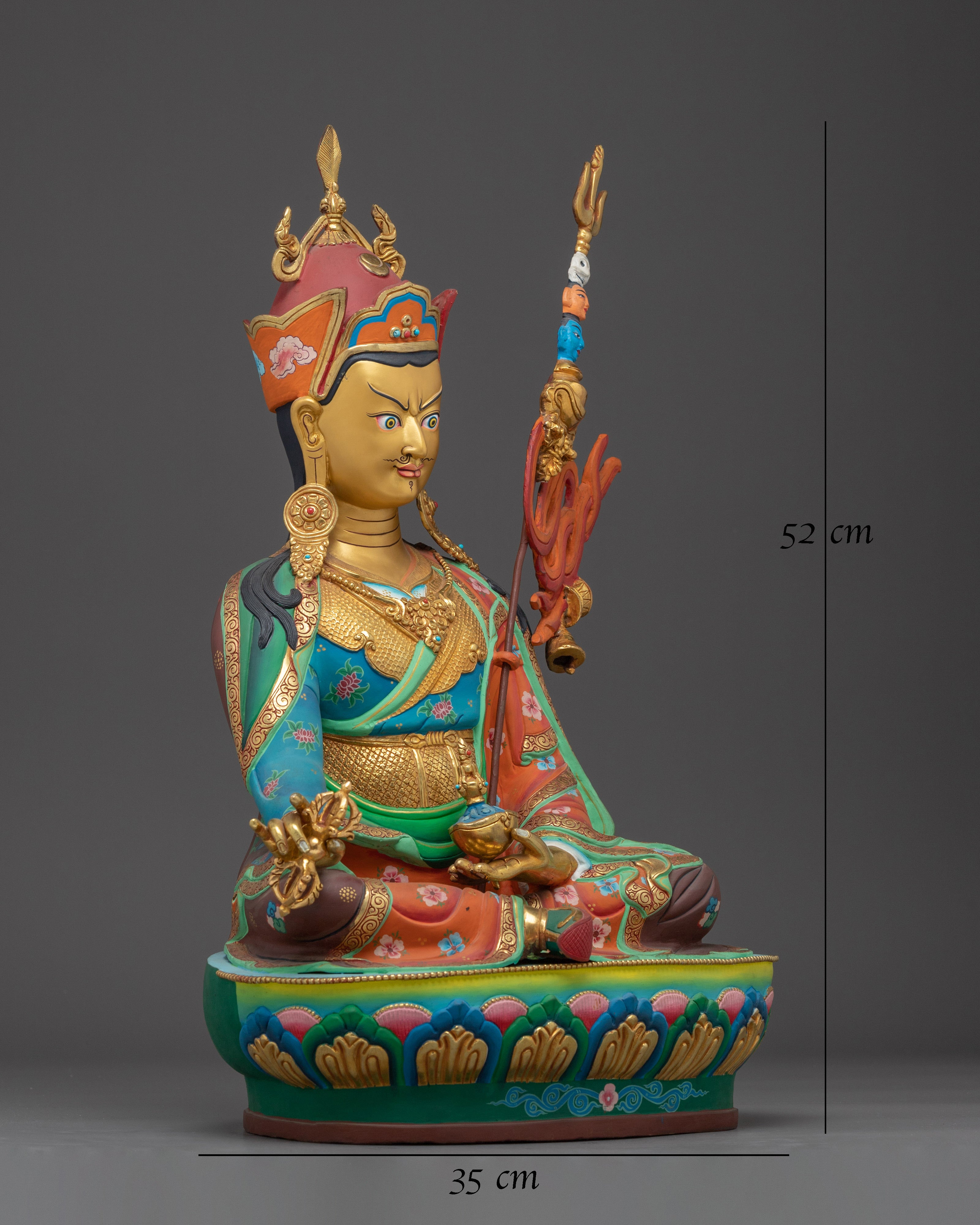 Guru Rinpoche Statue: The Buddhist Vajra Master