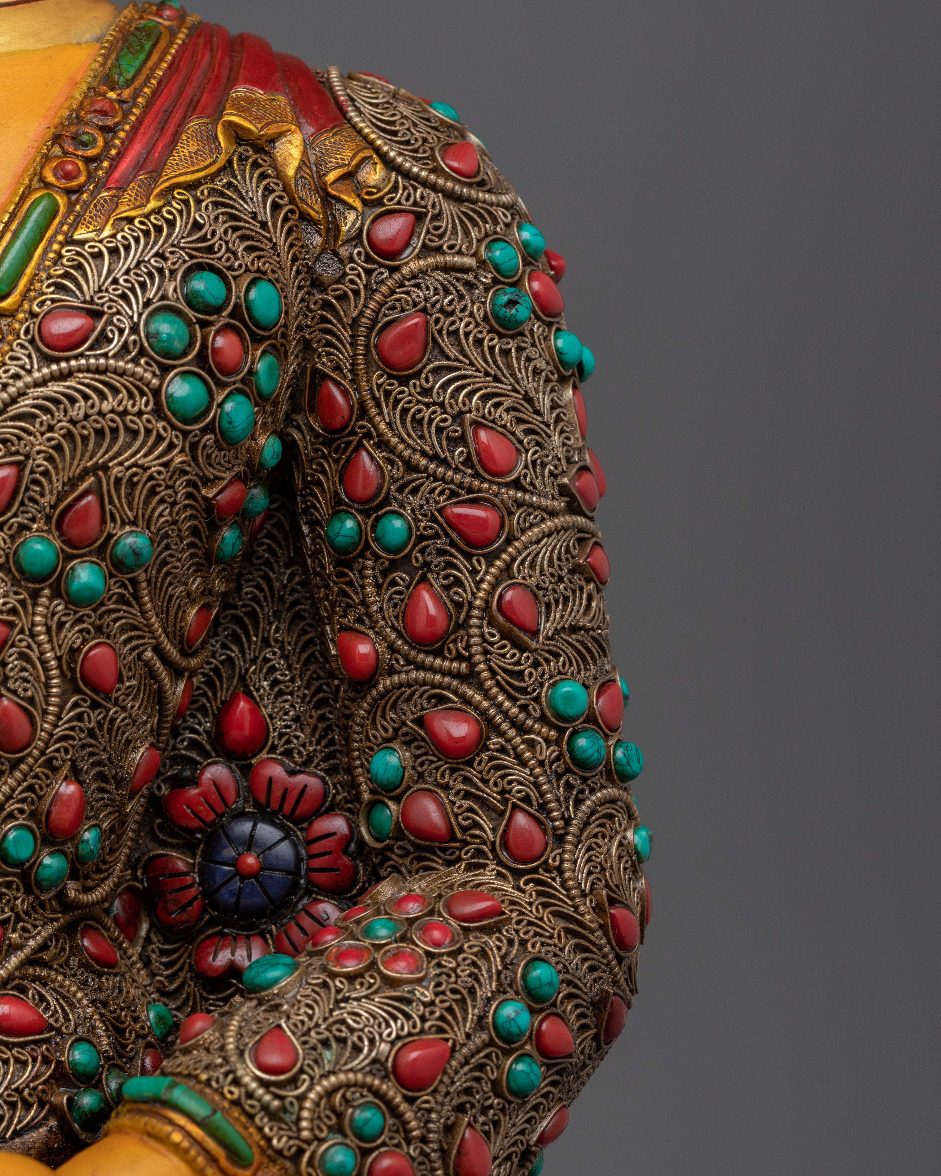 Shakyamuni, Historical Buddha of Dharma | Nepali Handcrafted Icon