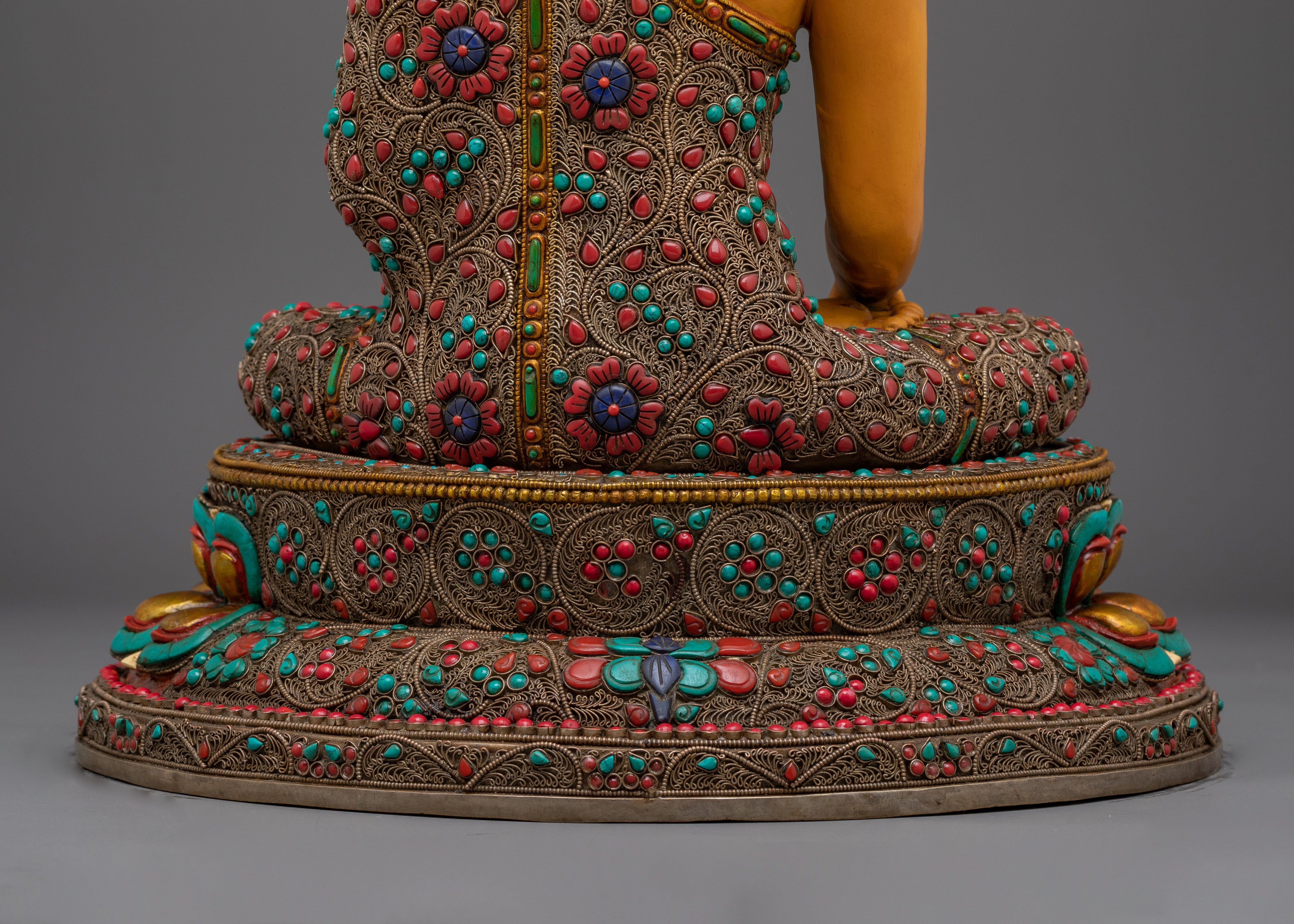 Shakyamuni, Historical Buddha of Dharma | Nepali Handcrafted Icon