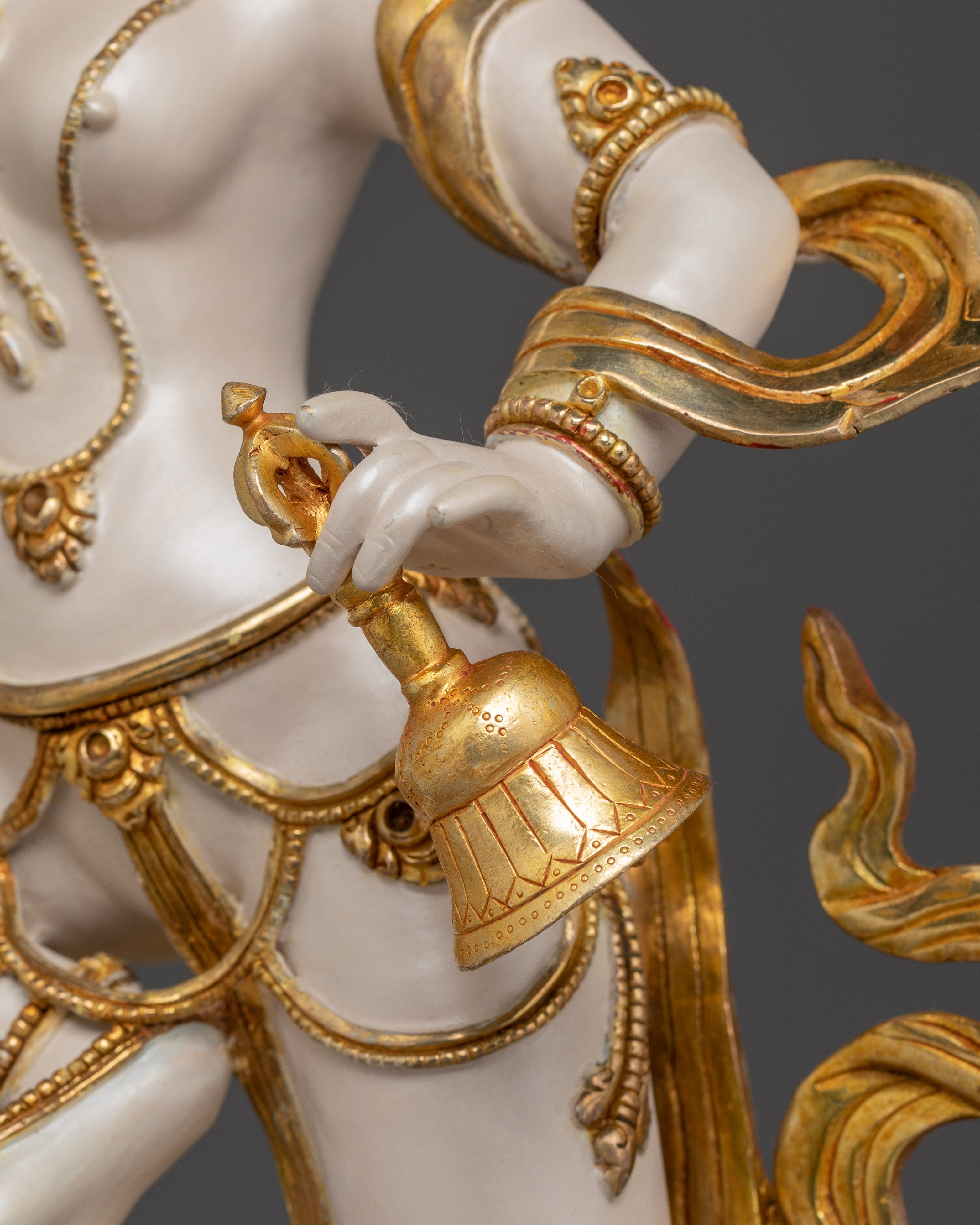 Handmade Machig Labdron Statue: Buddhist Yogini