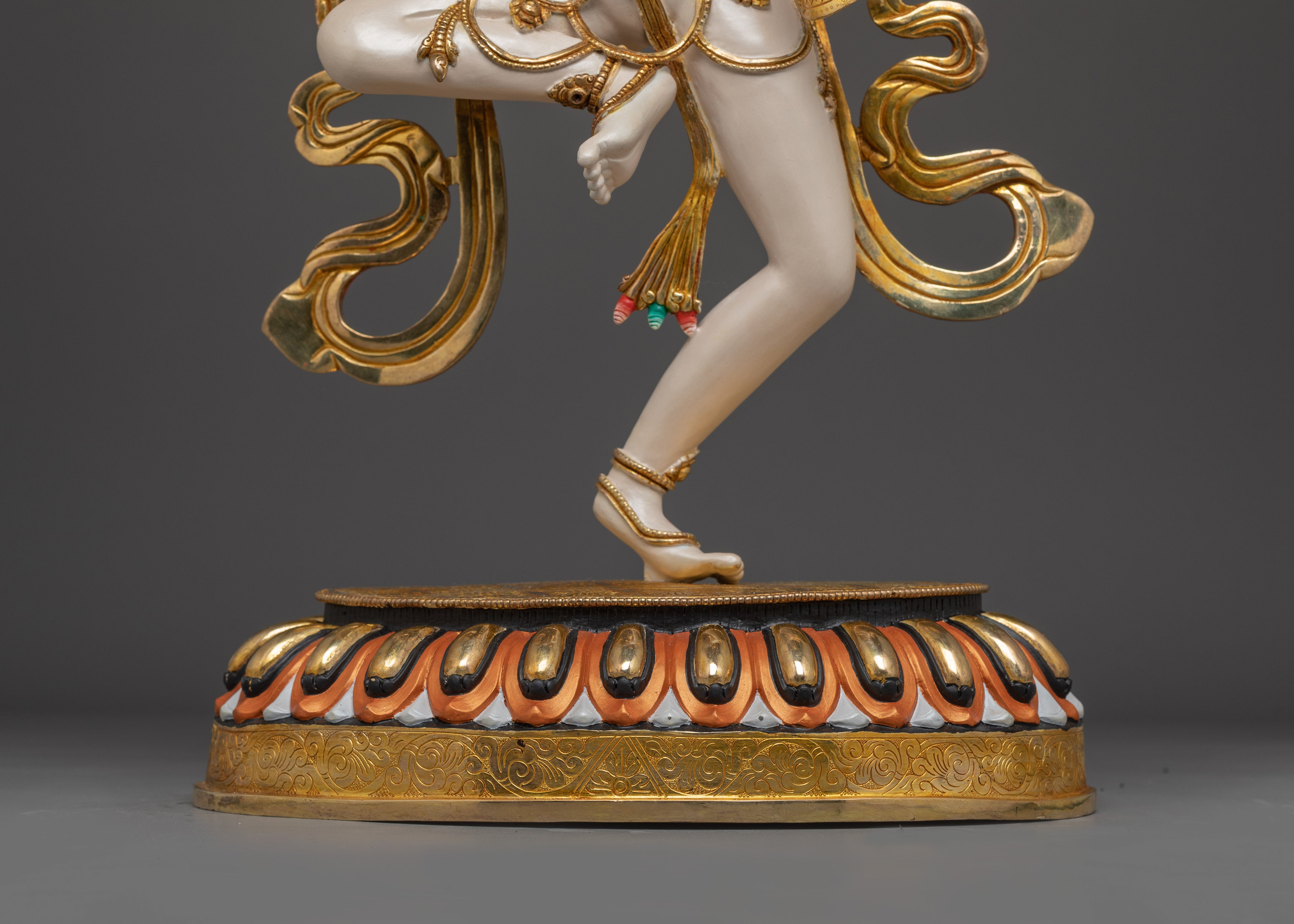 Handmade Machig Labdron Statue: Buddhist Yogini