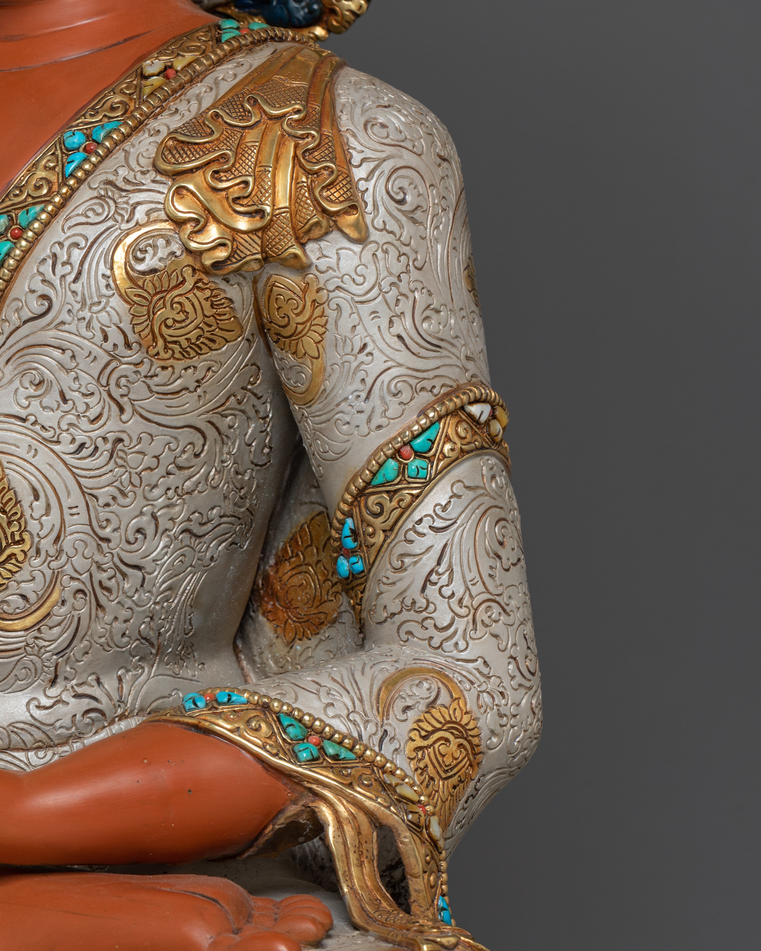 Shakyamuni Buddha Statue: Handmade Copper Art