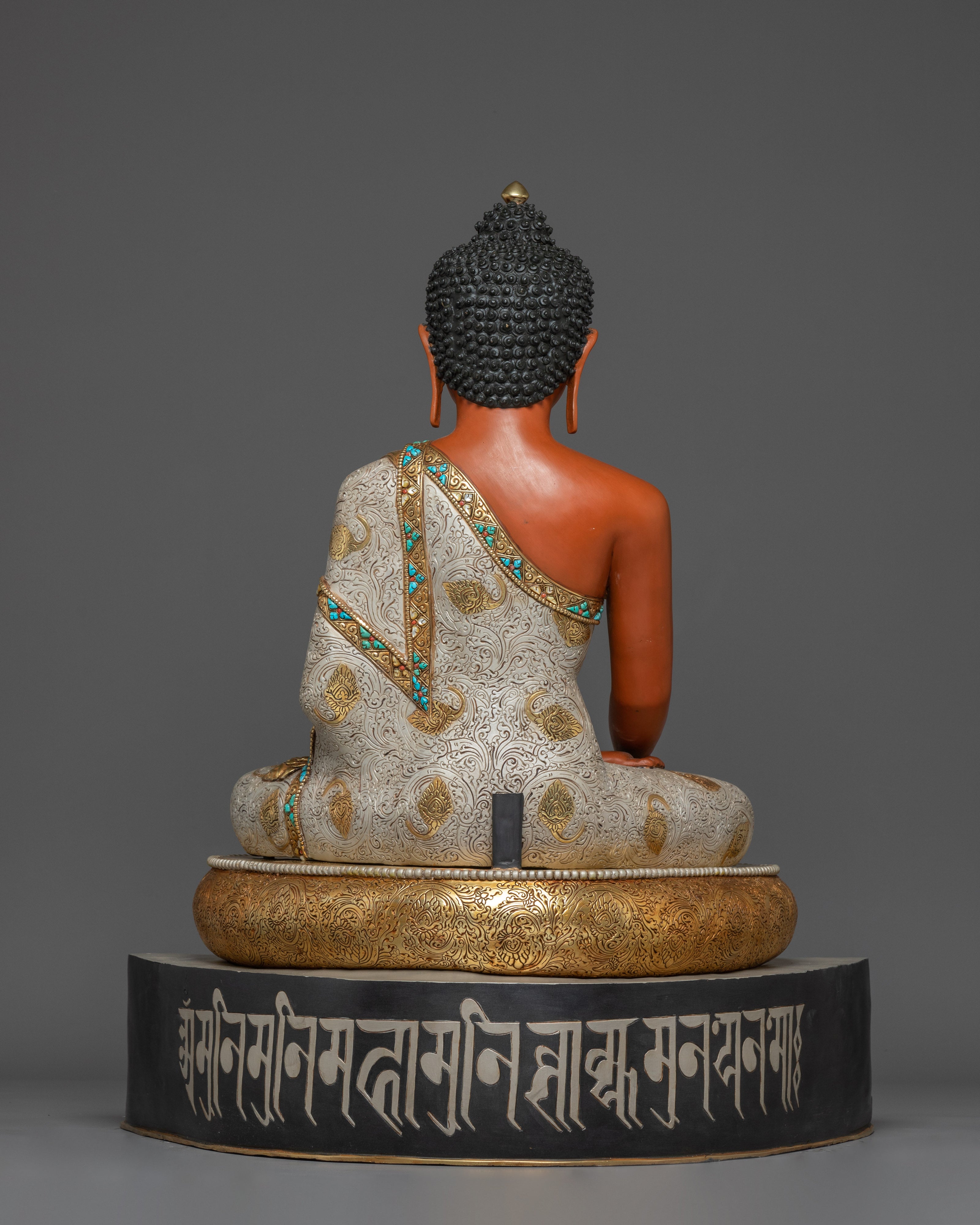 Shakyamuni Buddha Statue: Handmade Copper Art