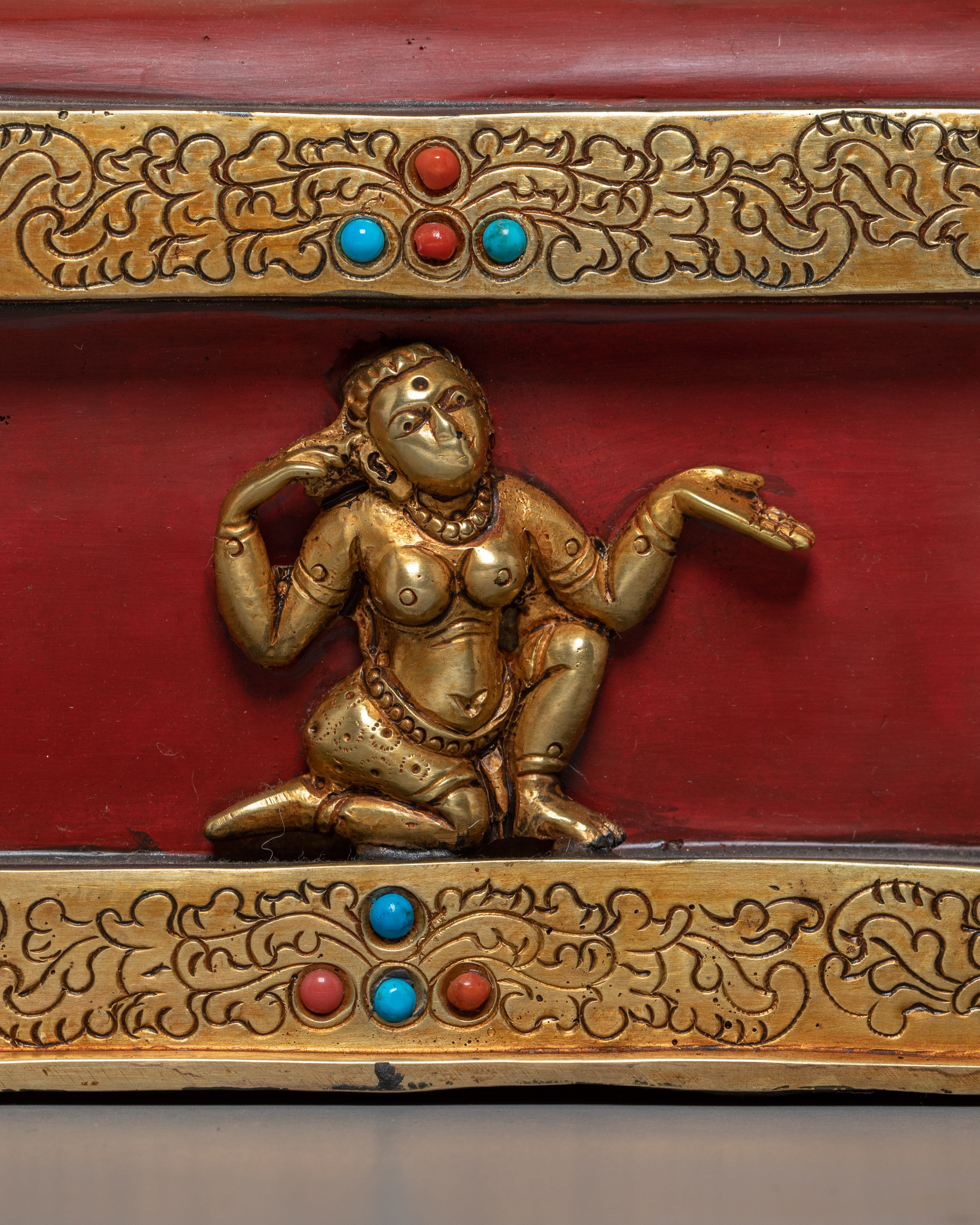 Shakyamuni Buddha Statue: Handmade Copper Art