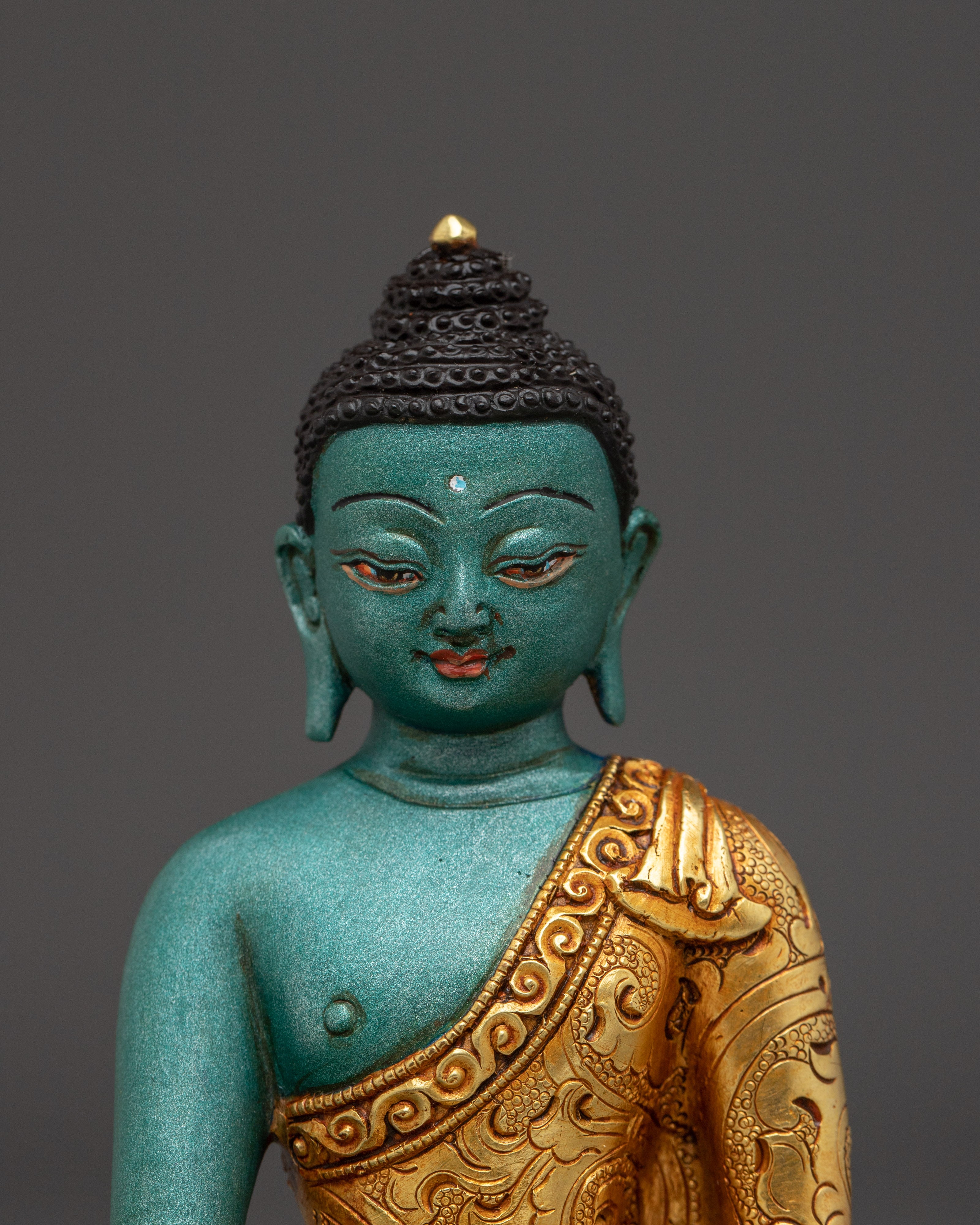 Himalayan Handmade Five Buddha Set Artwork | Tibetan Buddhist Deity