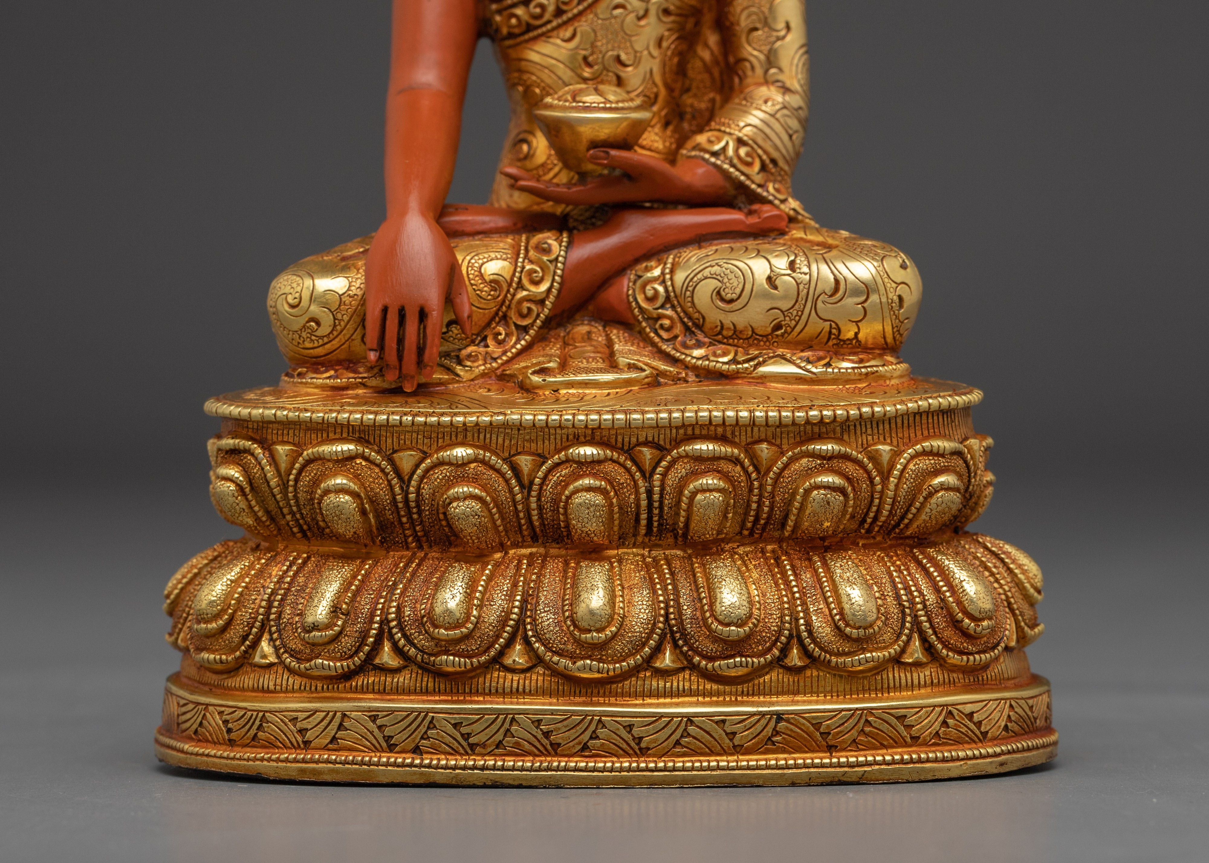 Himalayan Handmade Five Buddha Set Artwork | Tibetan Buddhist Deity