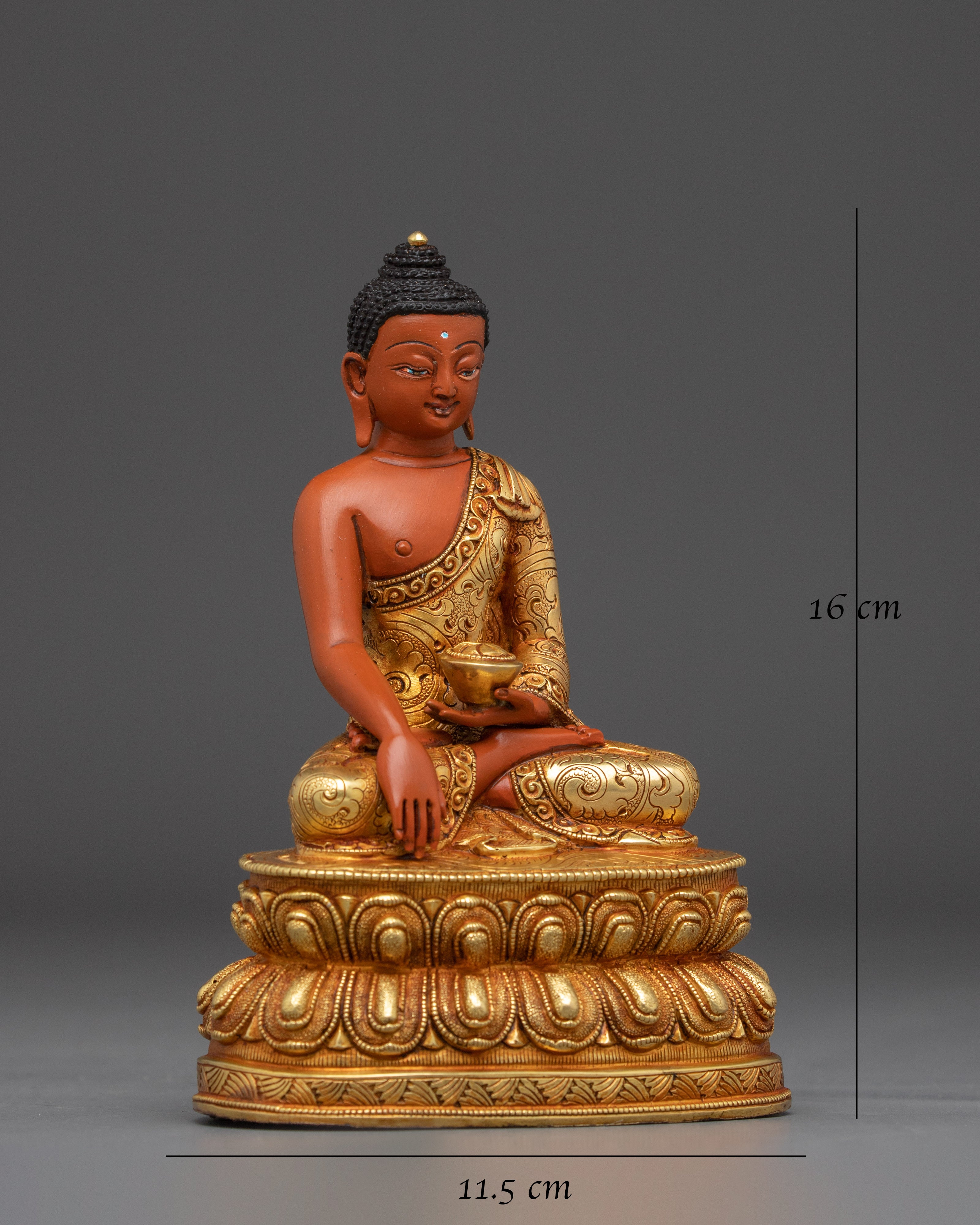 Himalayan Handmade Five Buddha Set Artwork | Tibetan Buddhist Deity