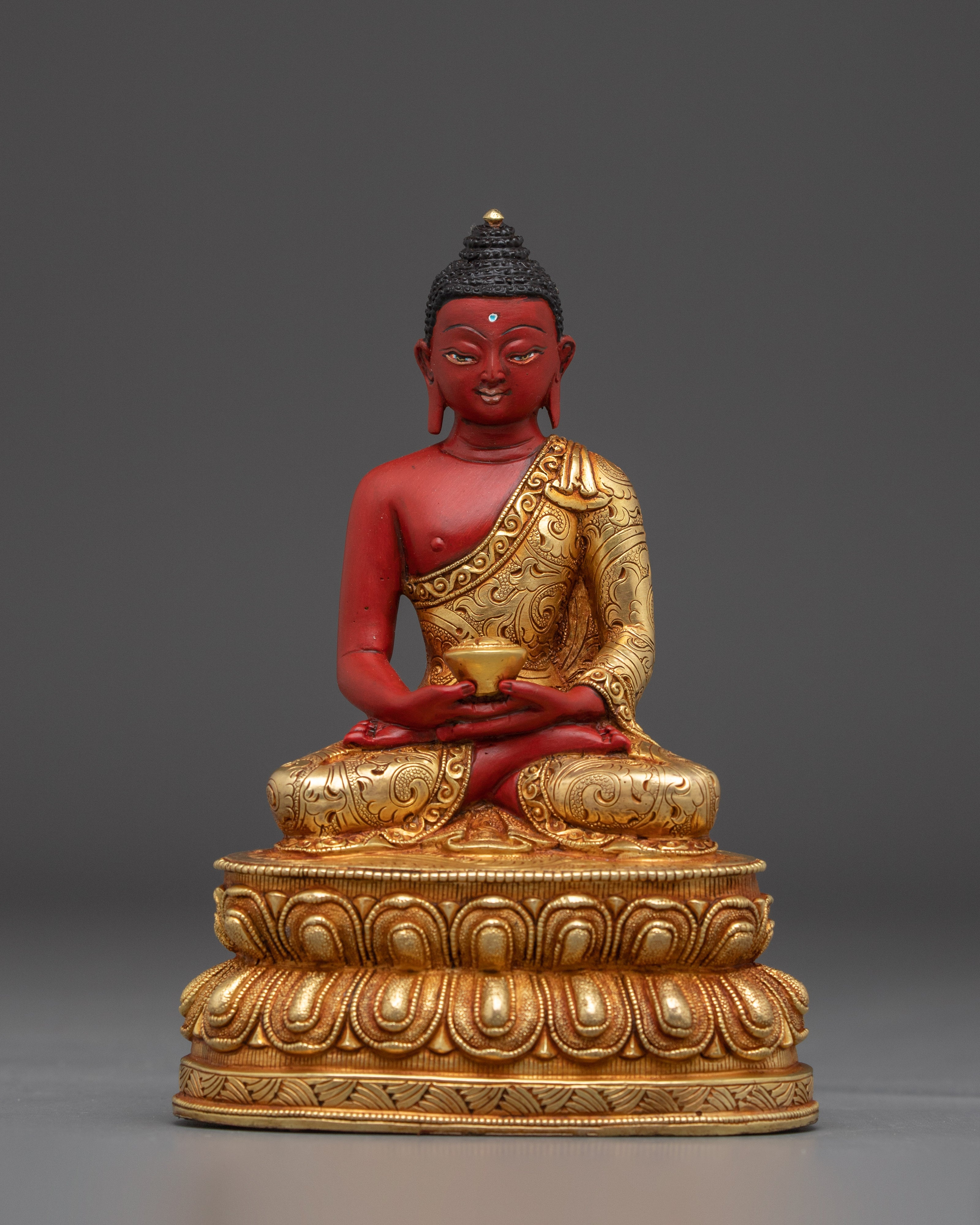 Himalayan Handmade Five Buddha Set Artwork | Tibetan Buddhist Deity