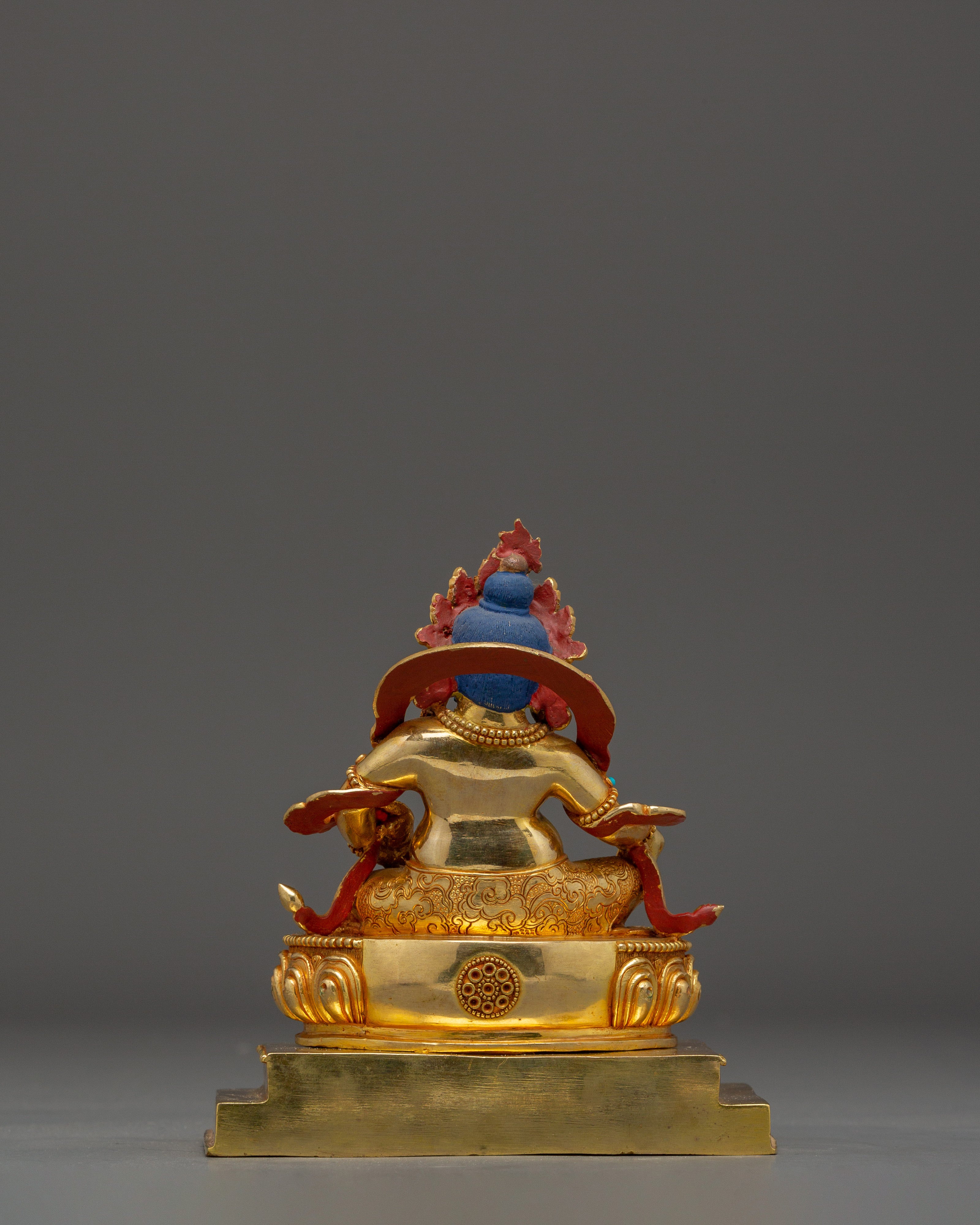 Dzambhala Statue: Buddhist Wealth Lord