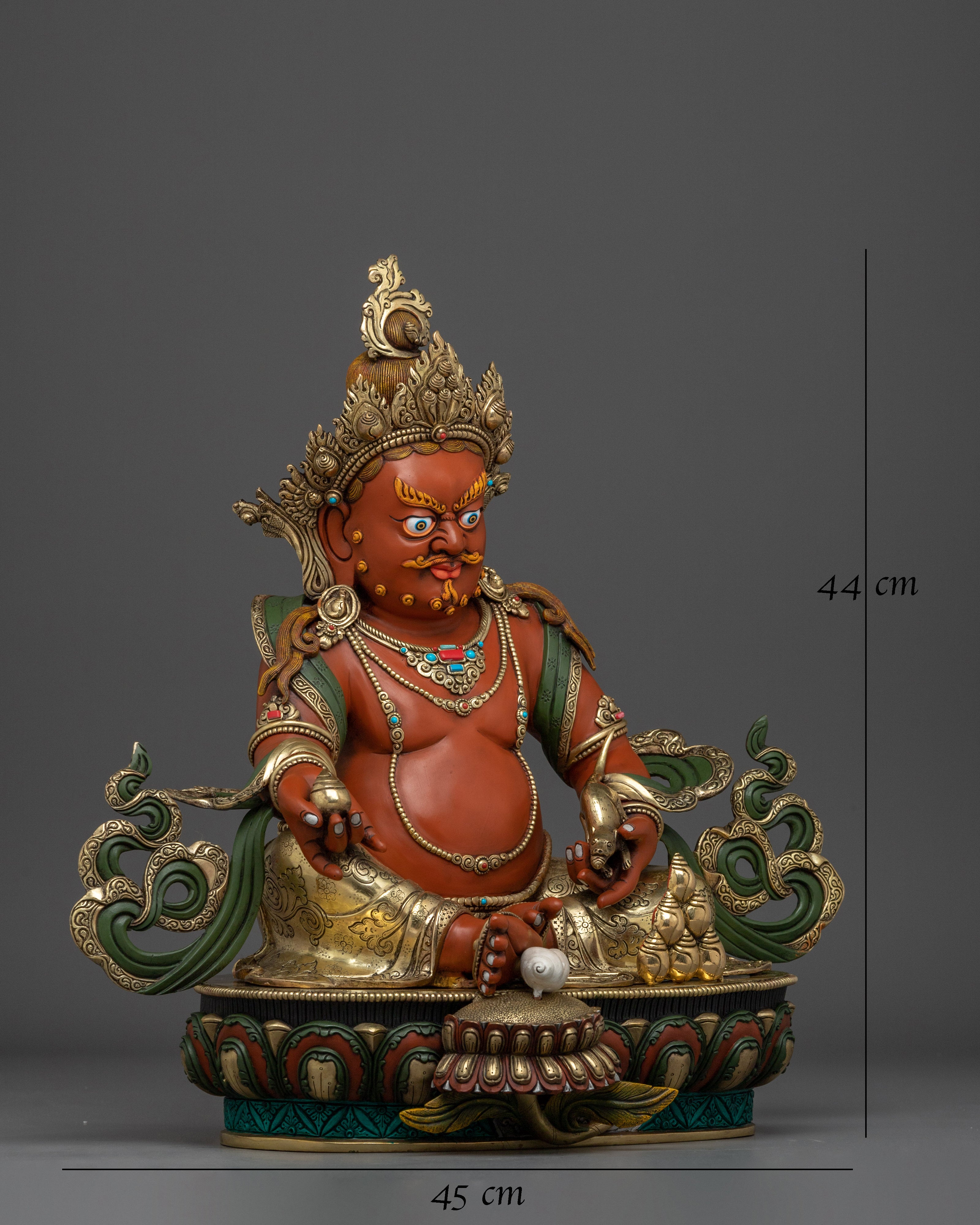 Dzambhala Statue: The Lord of Abundance