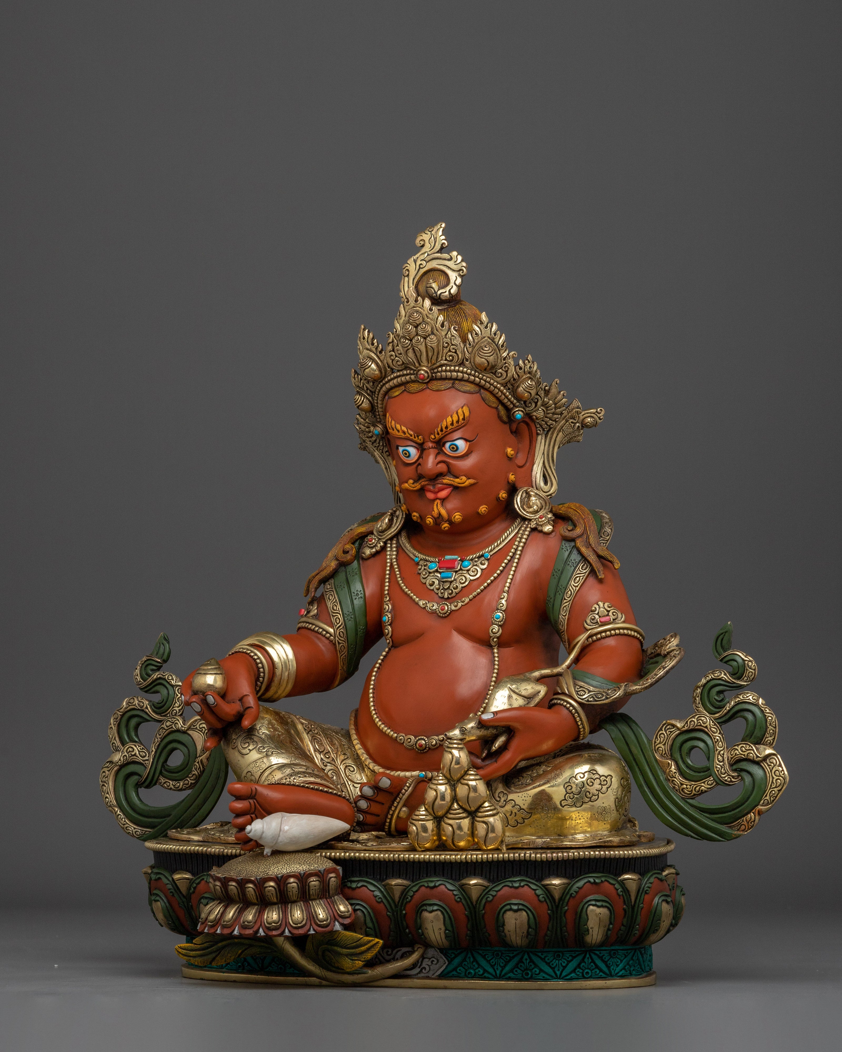 Dzambhala Statue: The Lord of Abundance