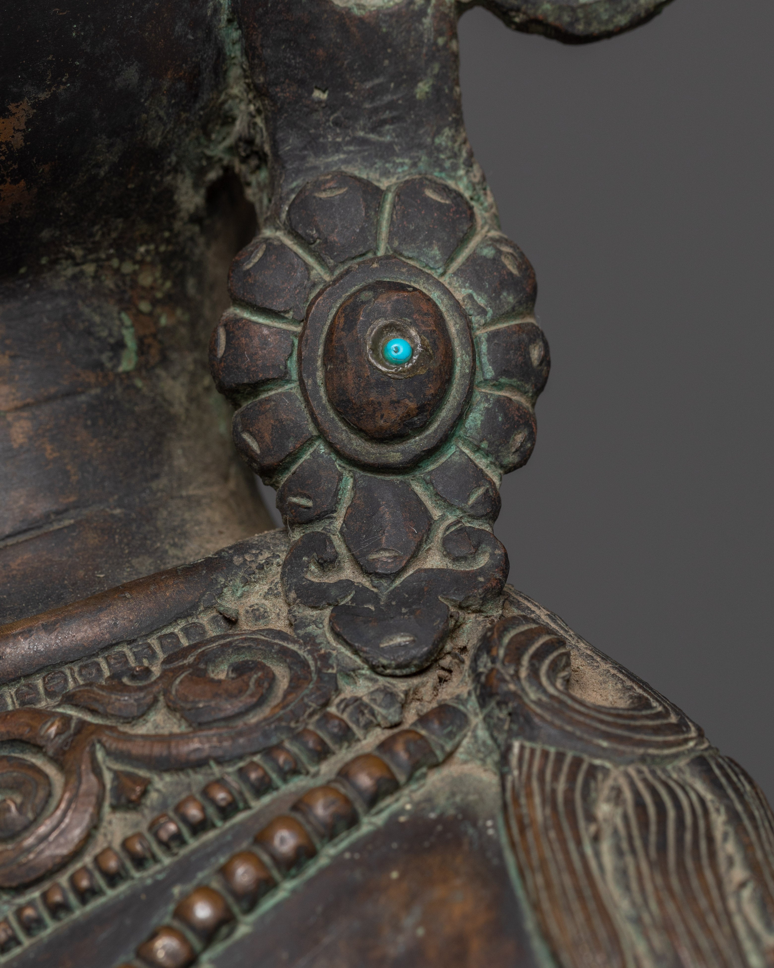 Copper Standing Vajrasattva Statue | Dorje Sempa Sculpture