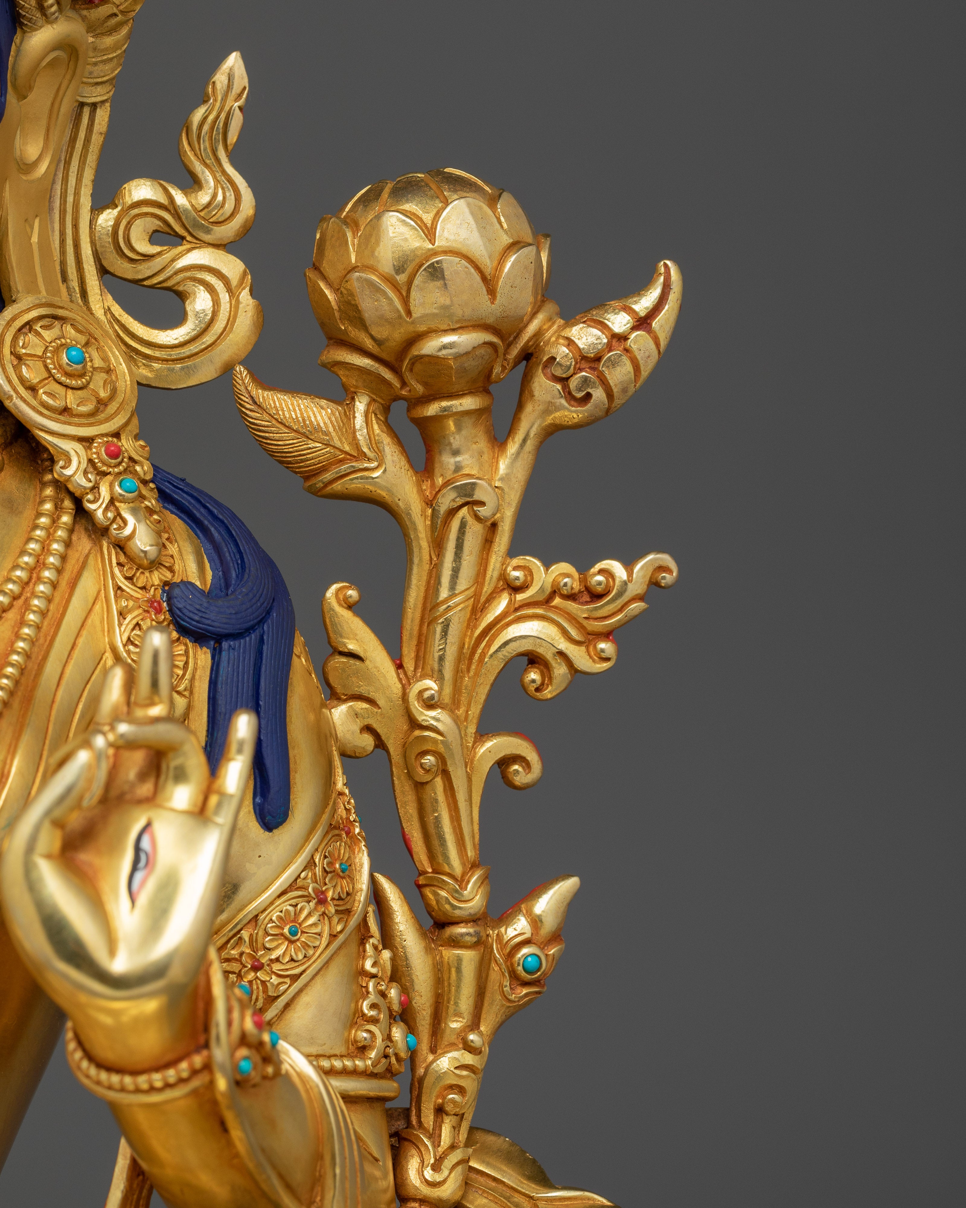 White Tara Artwork, Goddess of Longevity and Healing