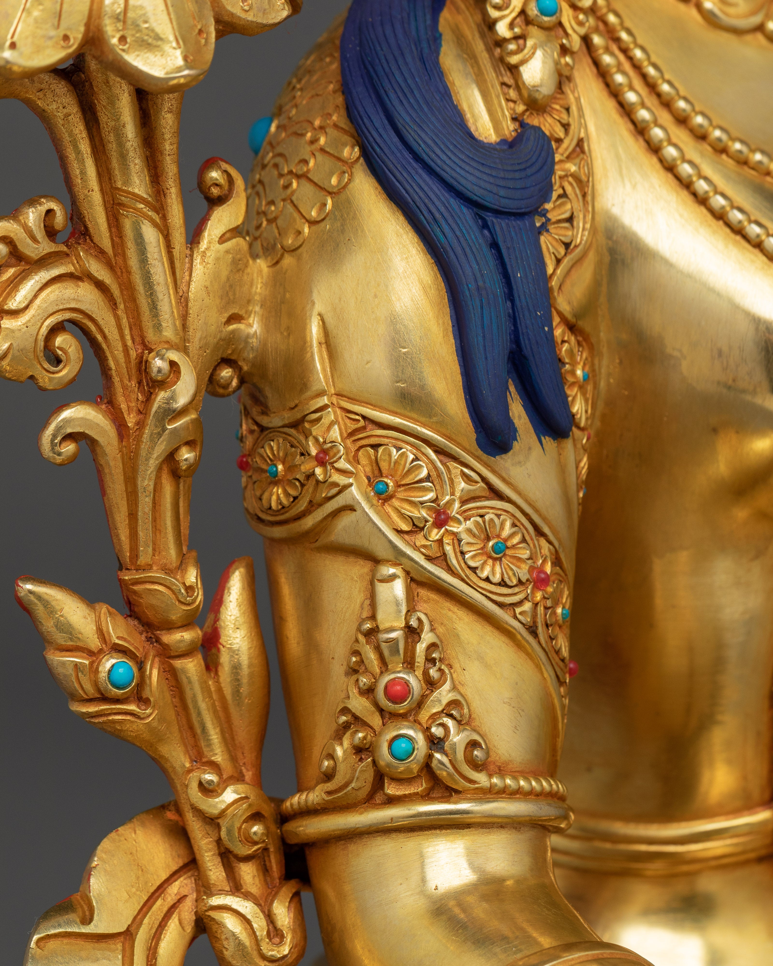 White Tara Artwork, Goddess of Longevity and Healing