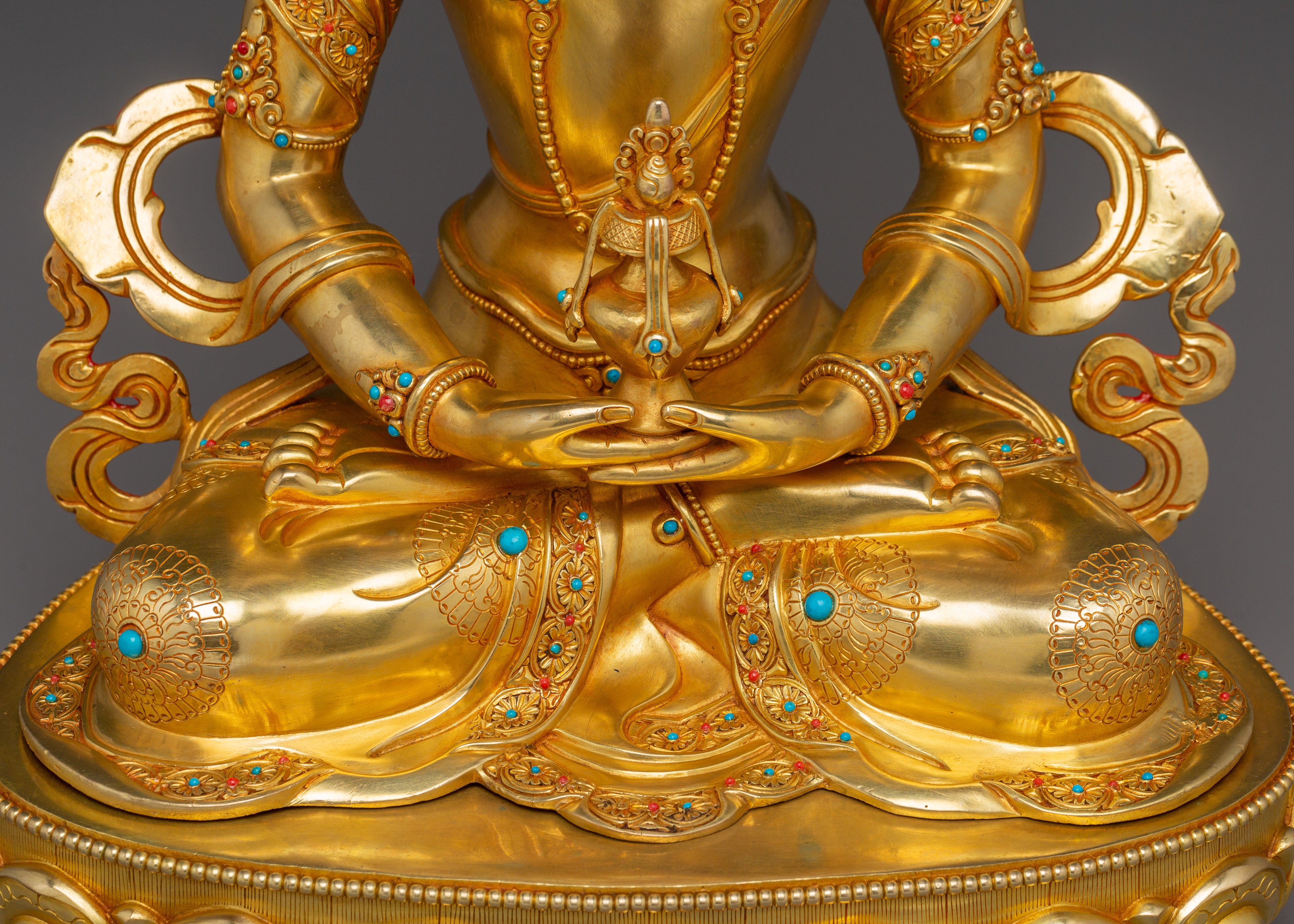 Amitayus Art: Bodhisattva of Long-life