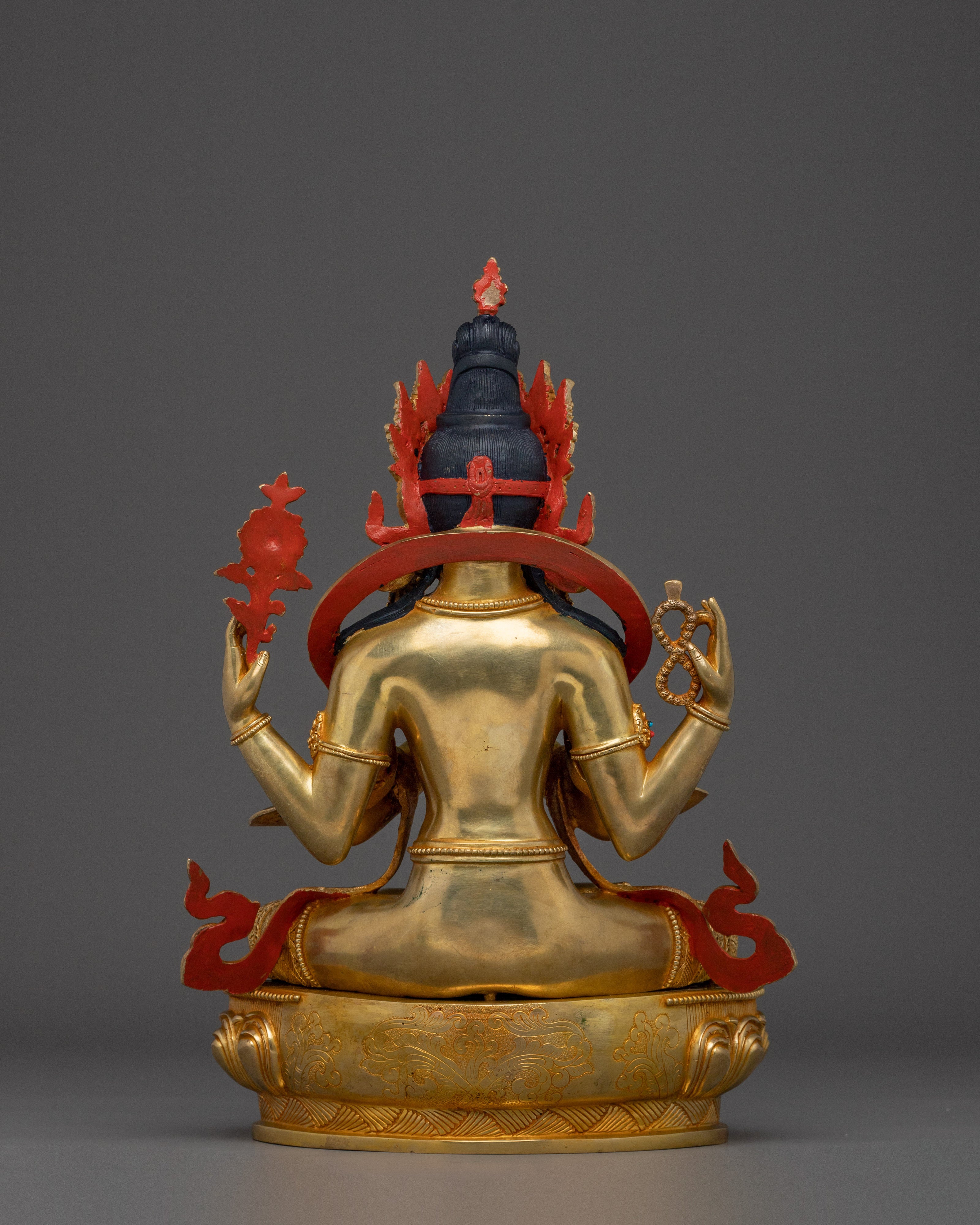 Statue of Chenrezig: The Buddhist Compassion Bodhisattva