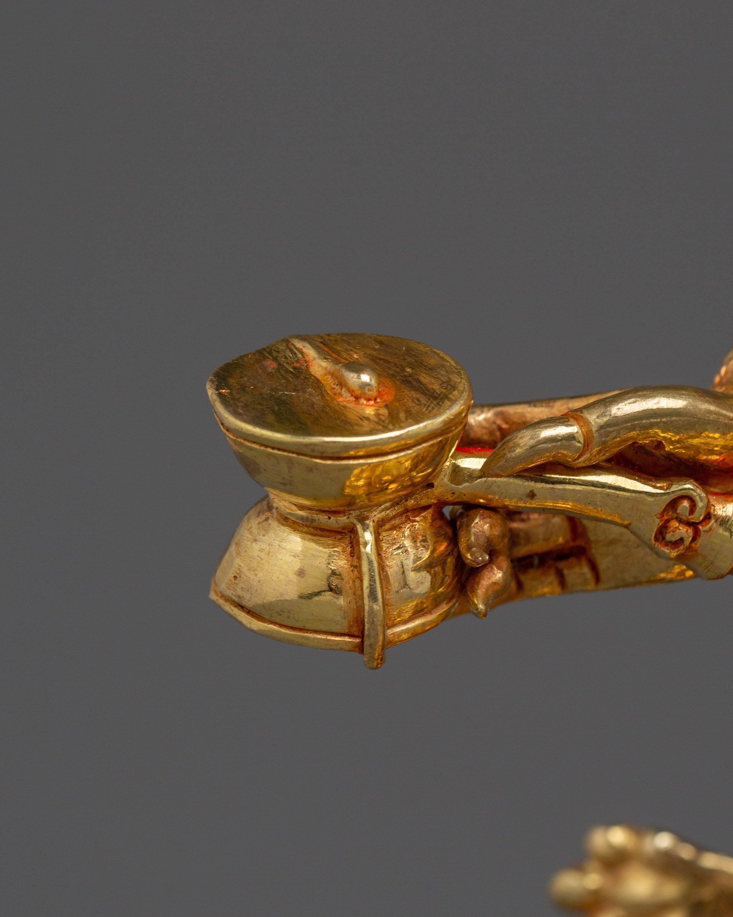 Six-Armed Mahakala Statue with 24K Gold Gilding | Spiritual & Meditation Decor