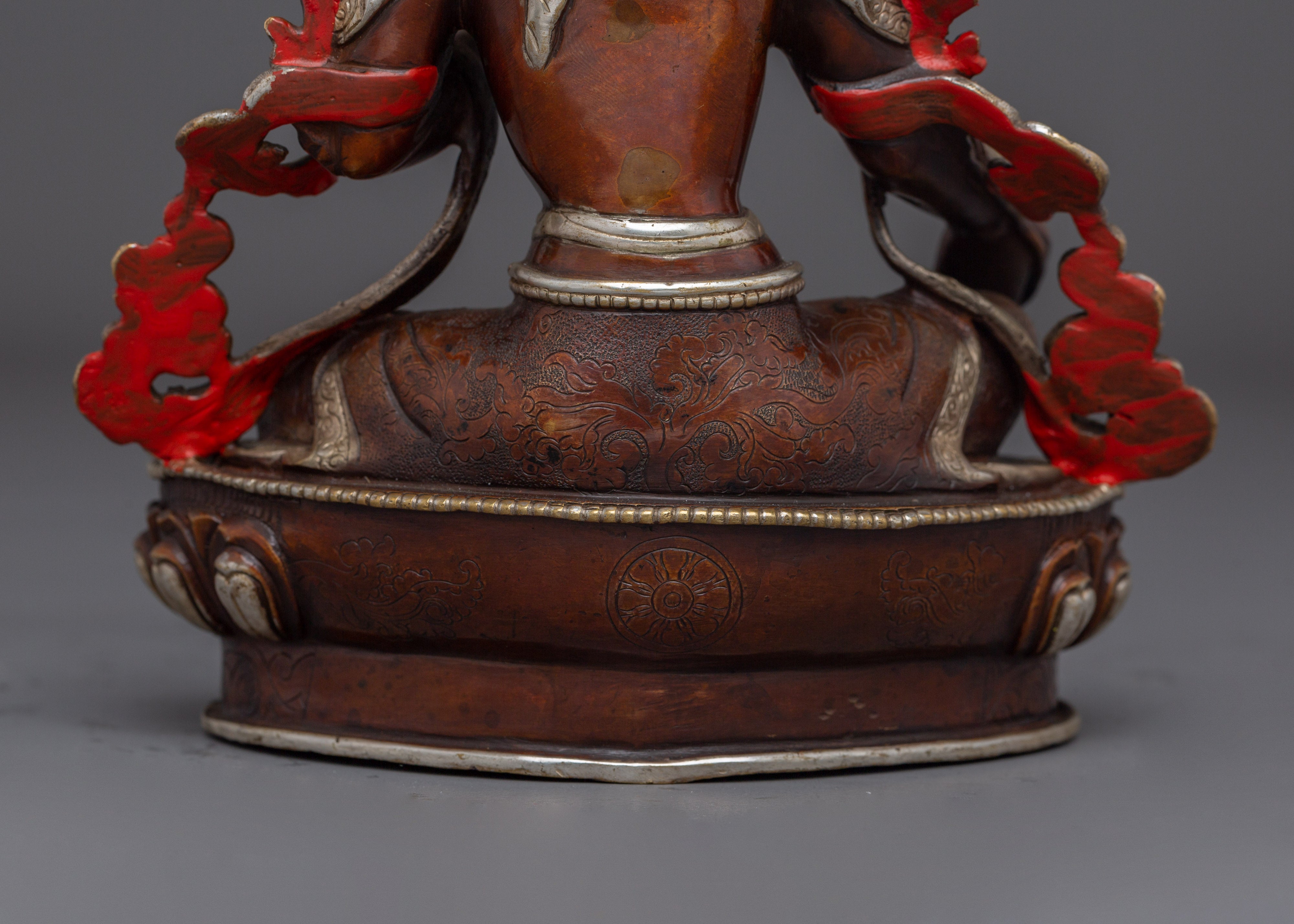 Green Tara Statue Compassion and Protection | Buddhist Sculpture for Meditation & Altar