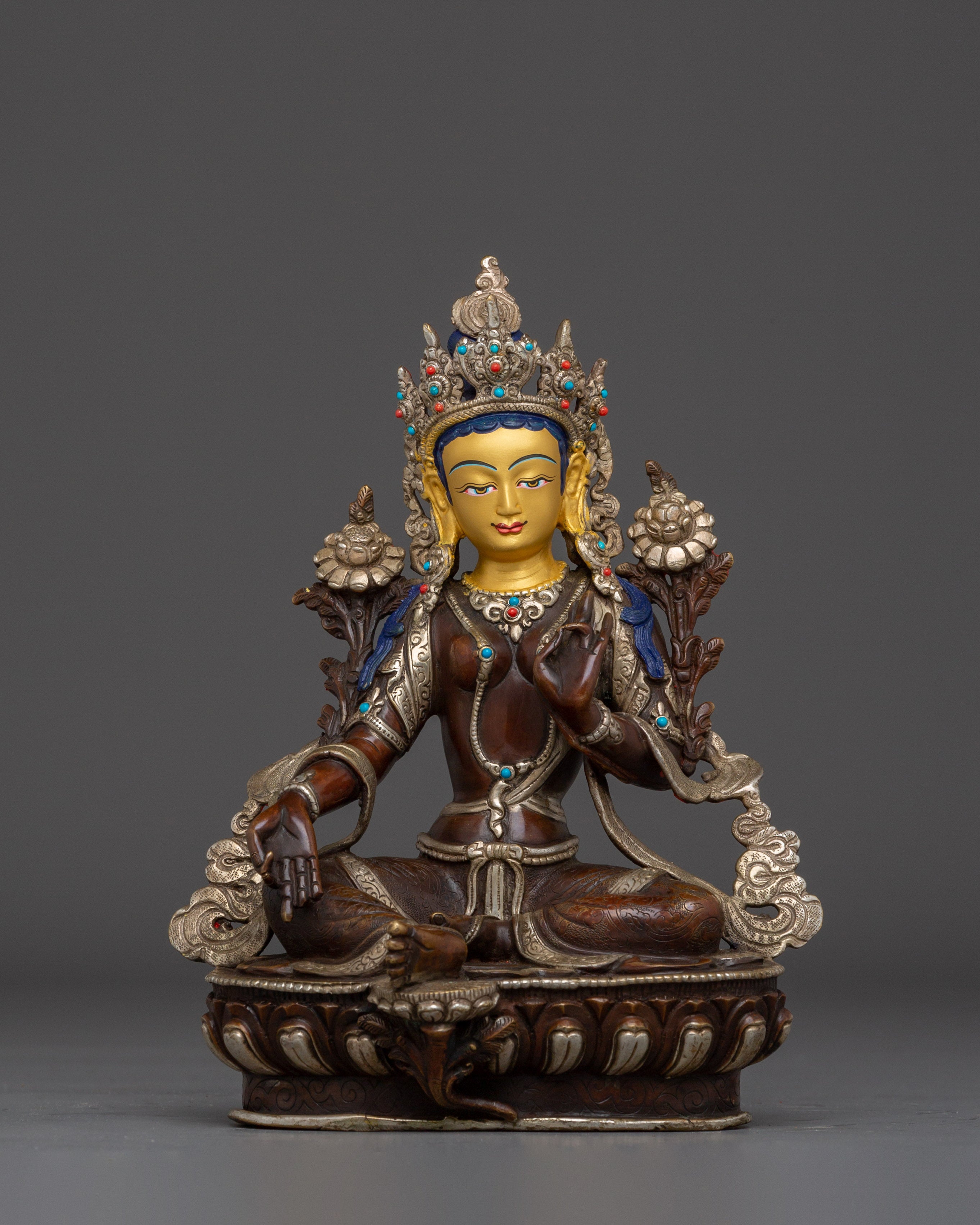 Green Tara Statue Compassion and Protection