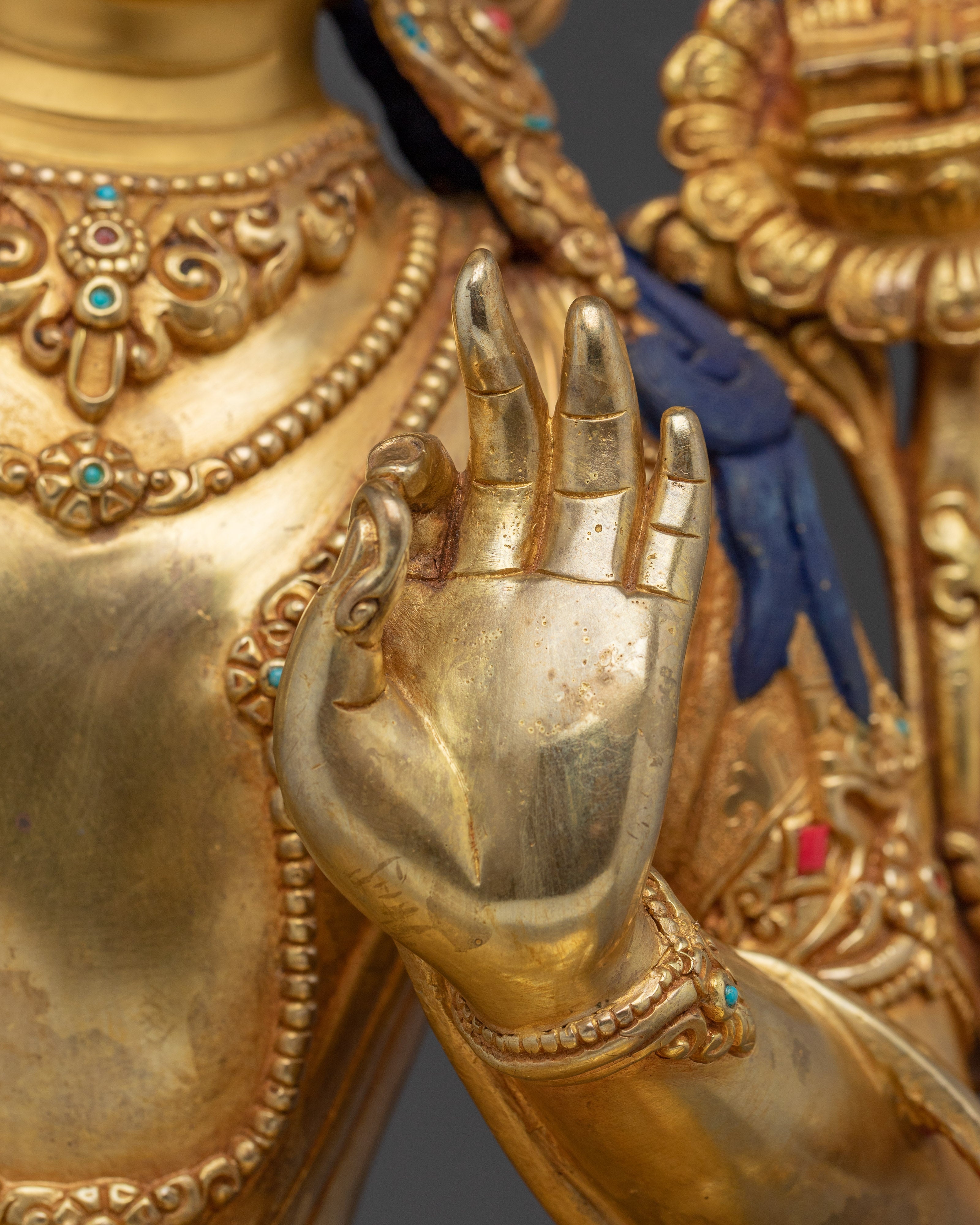 Manjushri, Sword of Wisdom Deity | Handcrafted Nepali Art