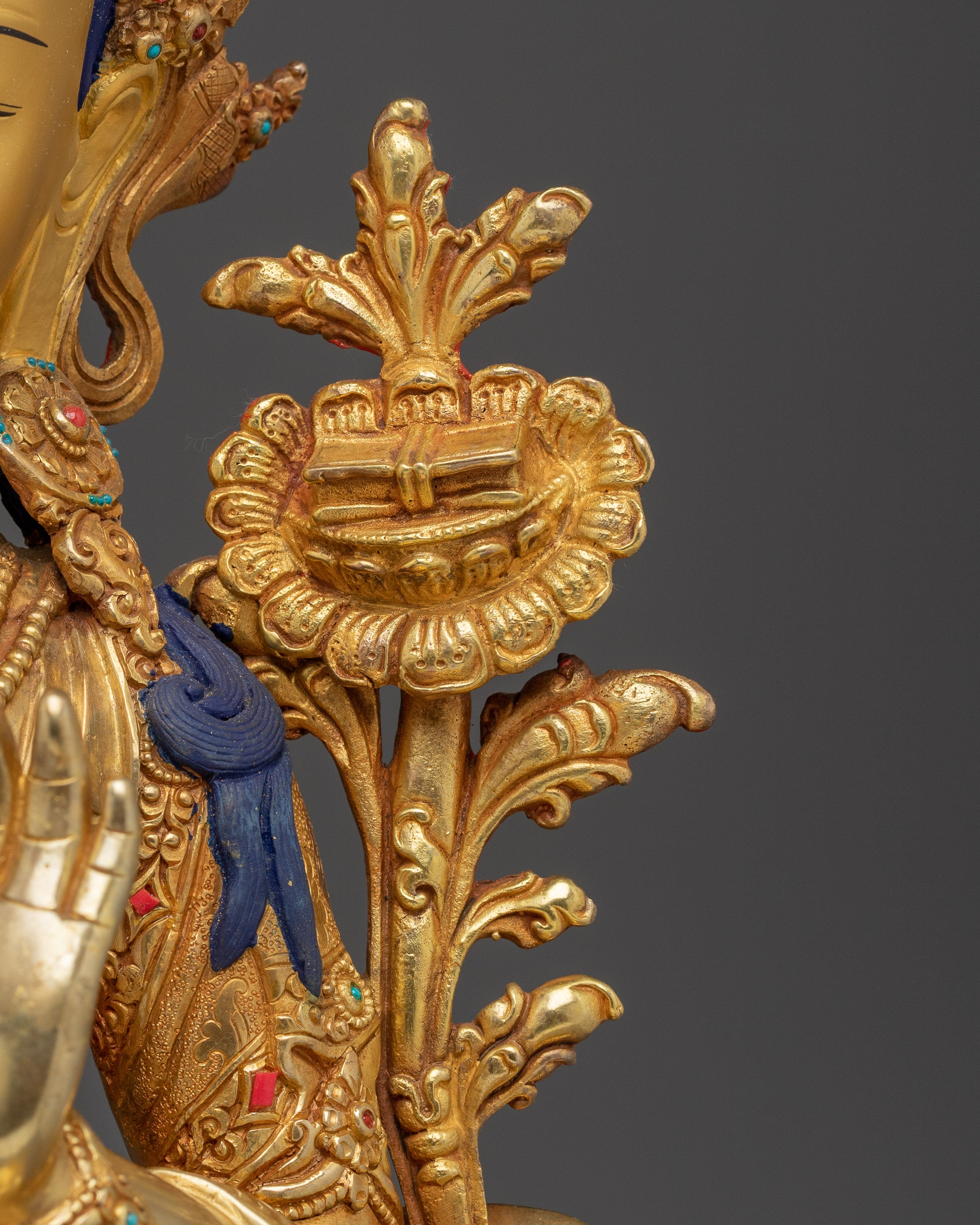 Manjushri, Sword of Wisdom Deity | Handcrafted Nepali Art