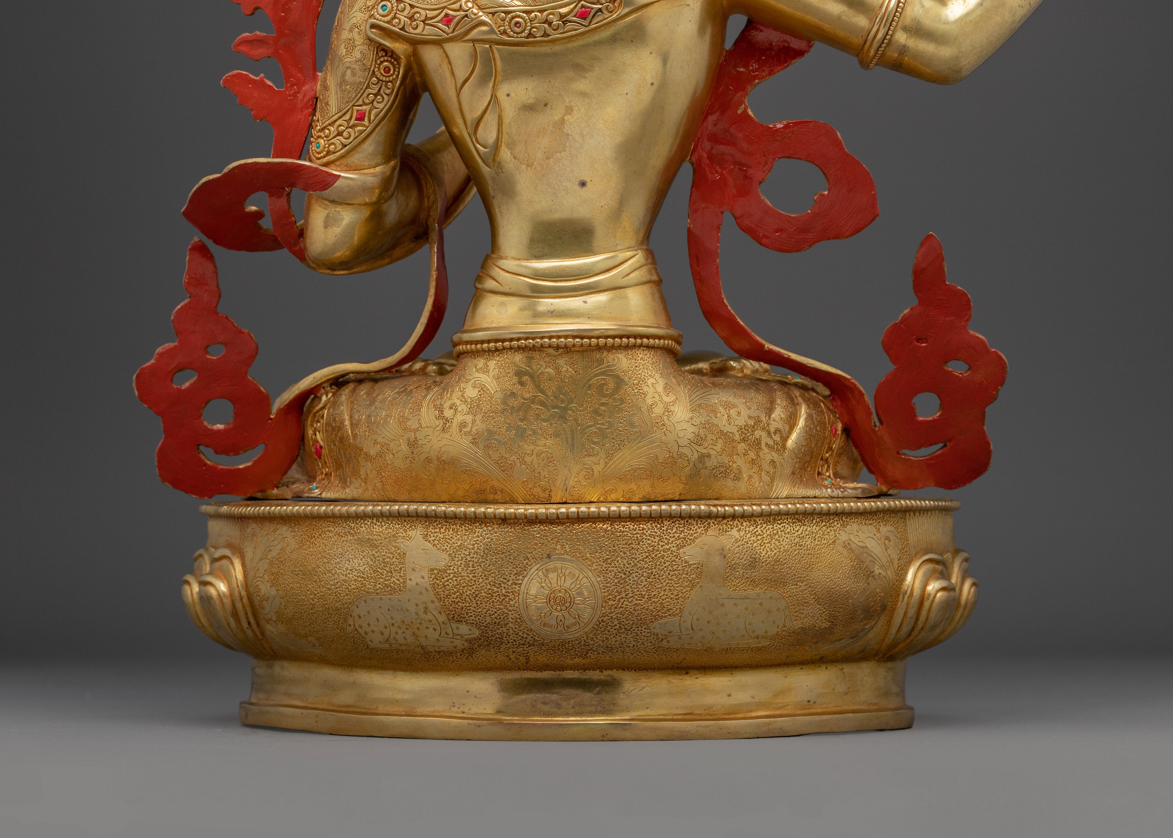 Manjushri, Sword of Wisdom Deity | Handcrafted Nepali Art